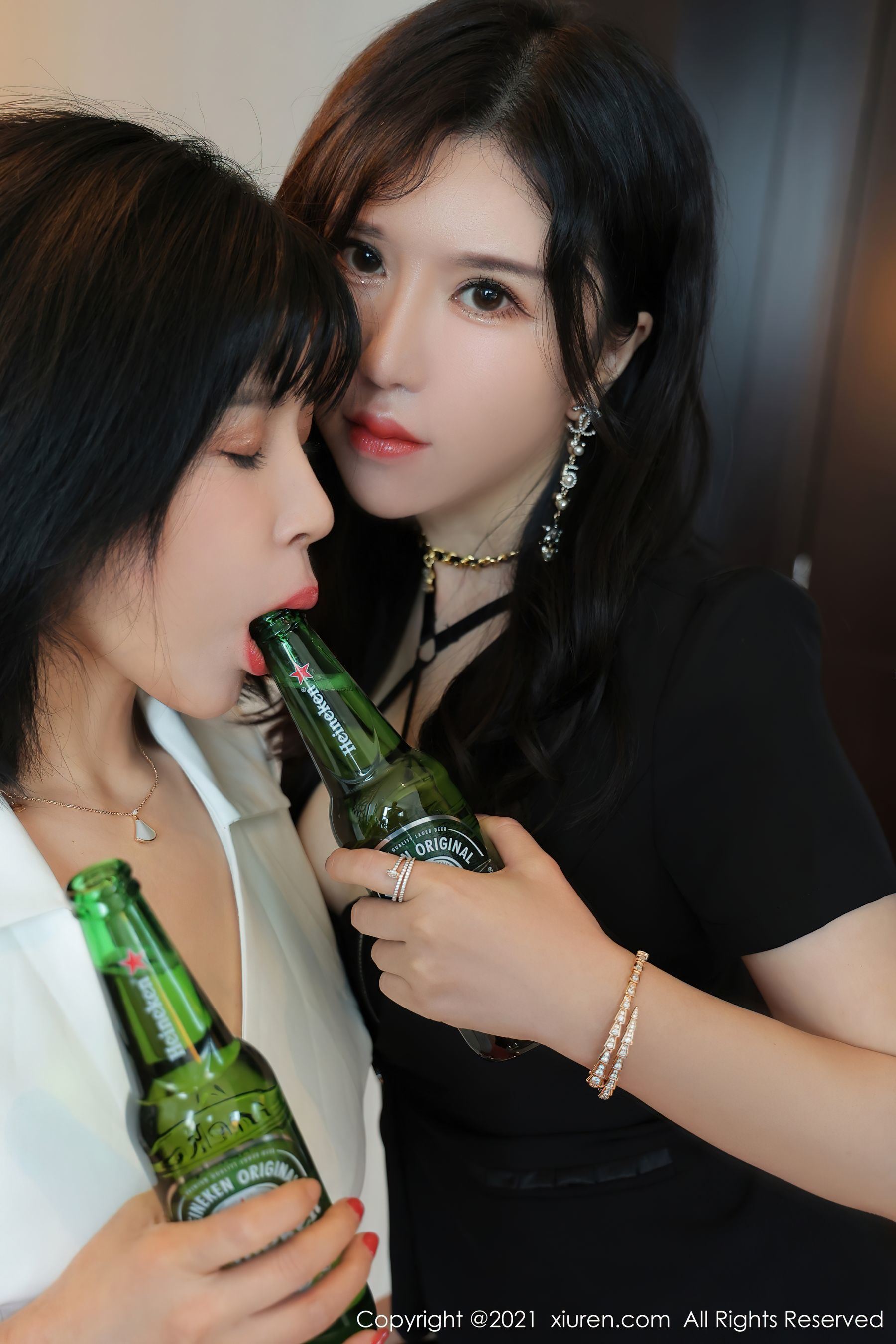 XiuRen] No.4047 Guai Guai Xiao Ye Miao & Lucky Shen Huanxin