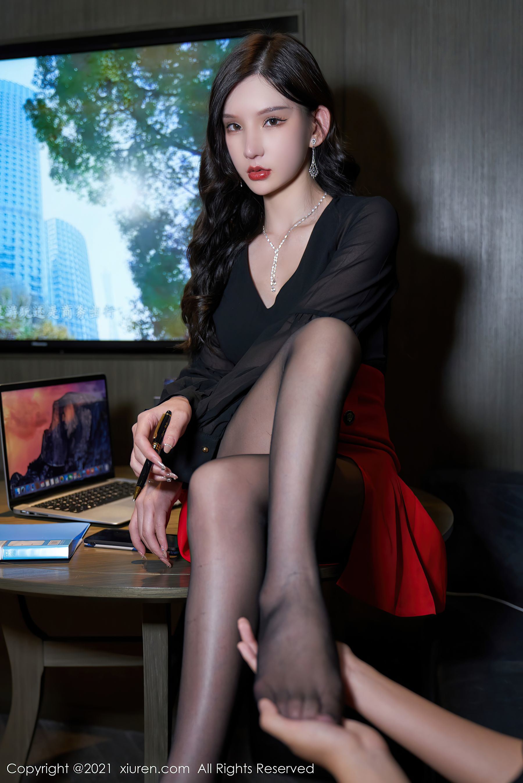 XiuRen] No.4075 Châu Vu Hy Sandy