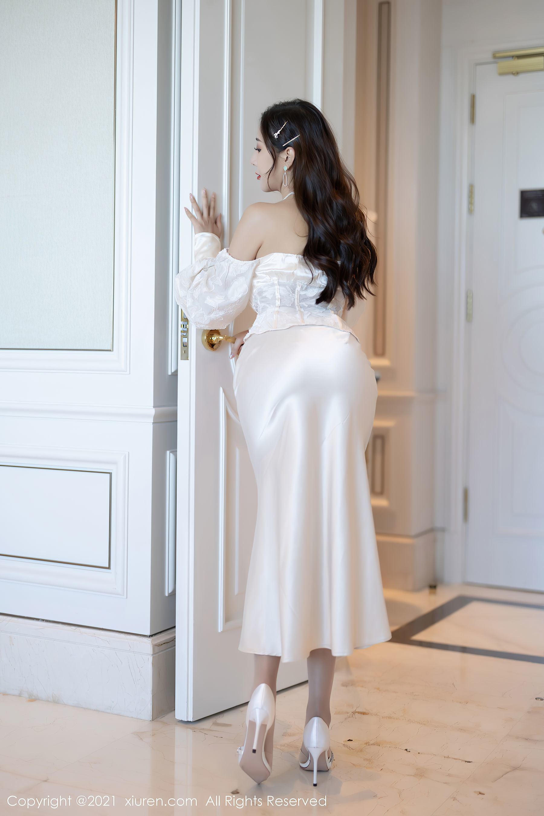 XiuRen No.4136 Wang Xinyao Yanni Goddess Beauty Set