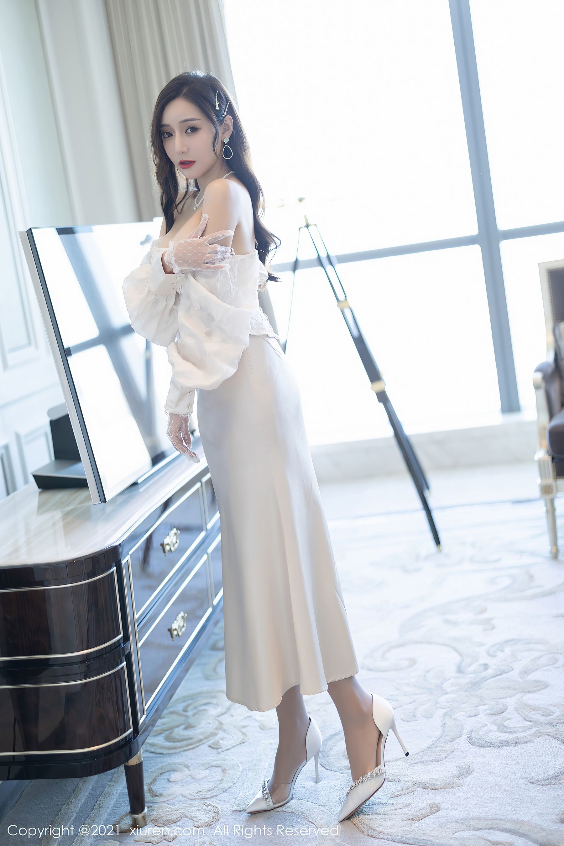 XiuRen No.4136 Wang Xinyao Yanni Goddess Beauty Set