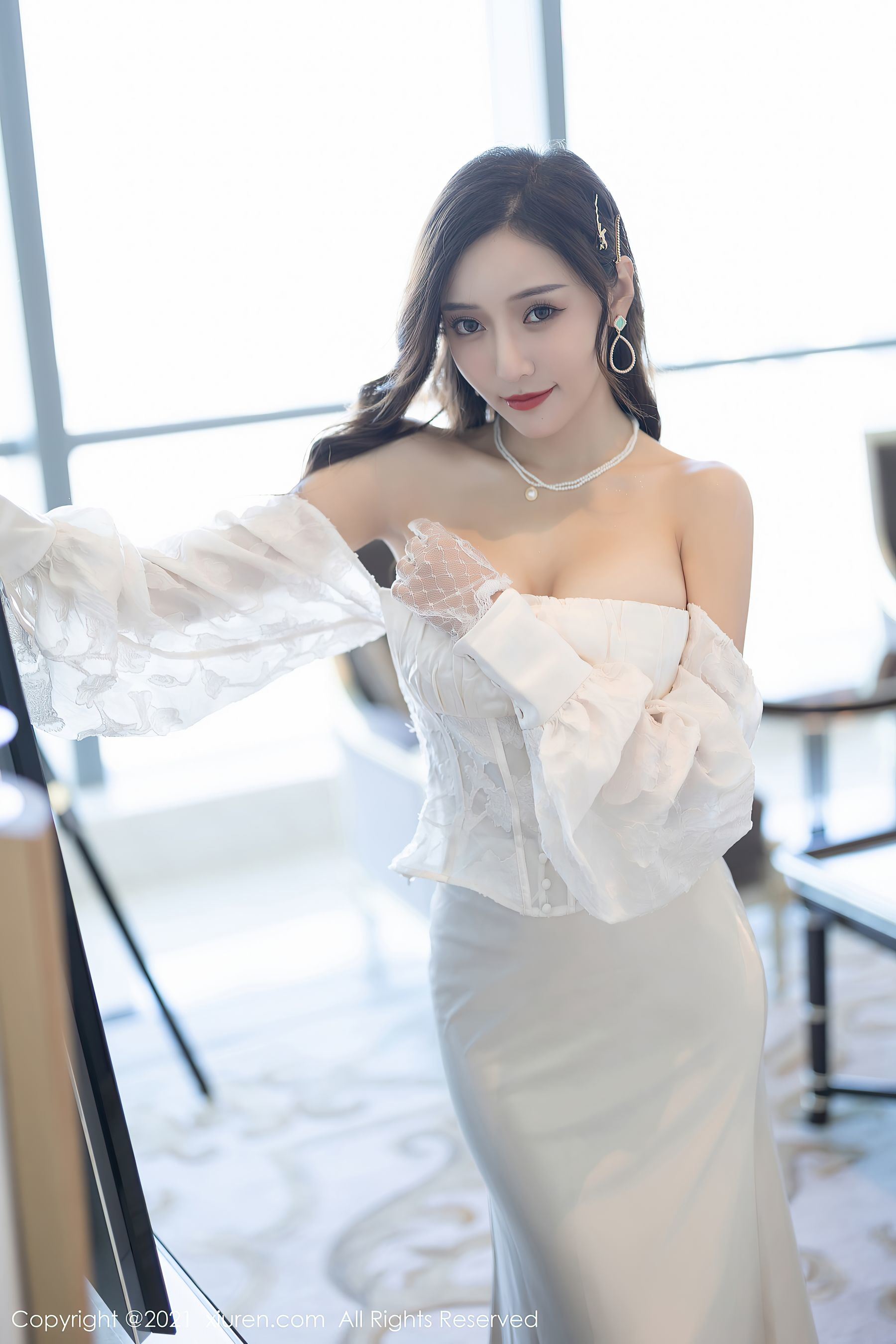 XiuRen No.4136 Wang Xinyao Yanni Goddess Beauty Set