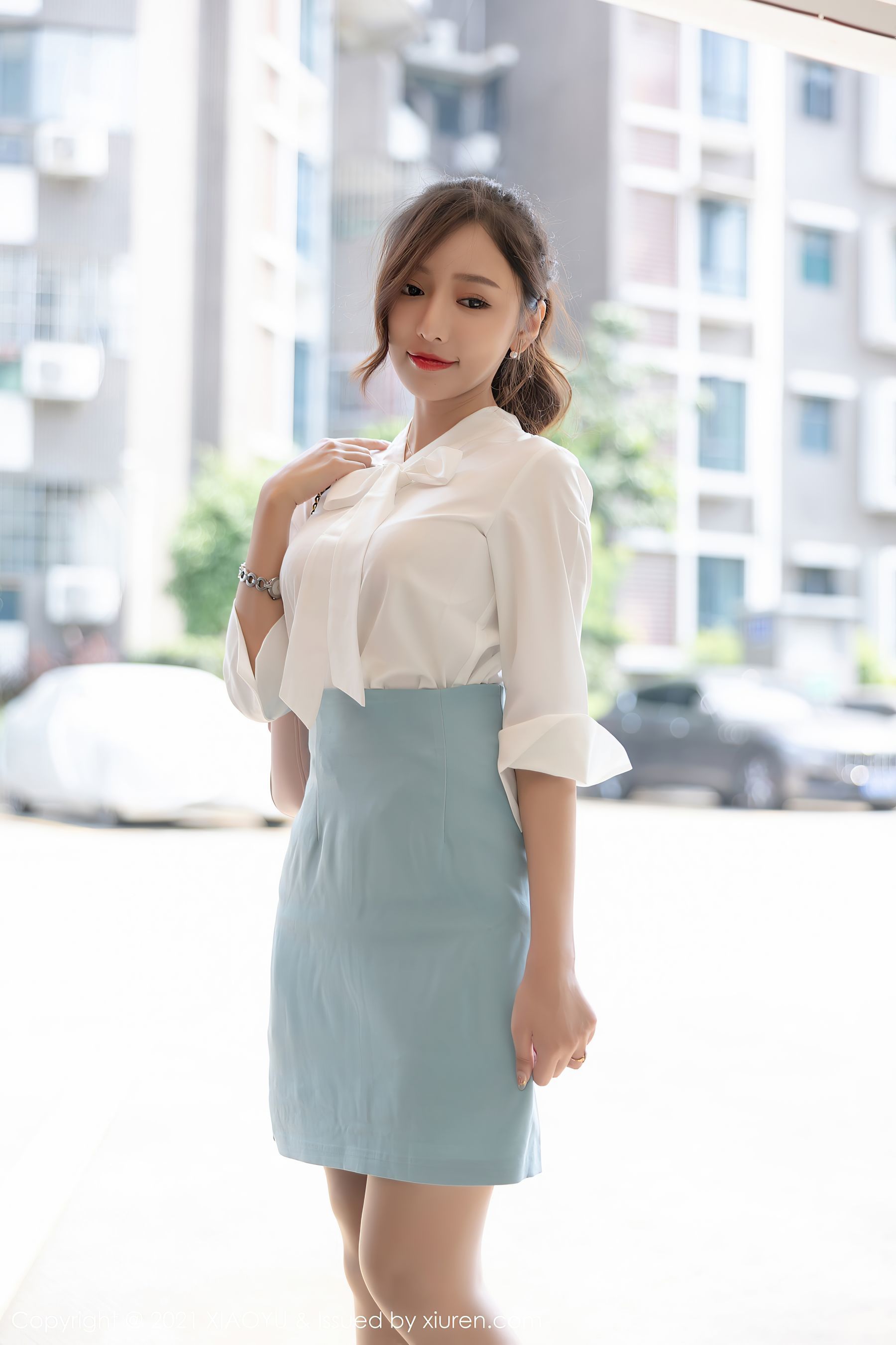 XIAOYU Vol.635 Wang Xinyao Yanni 분위기 거리 화보