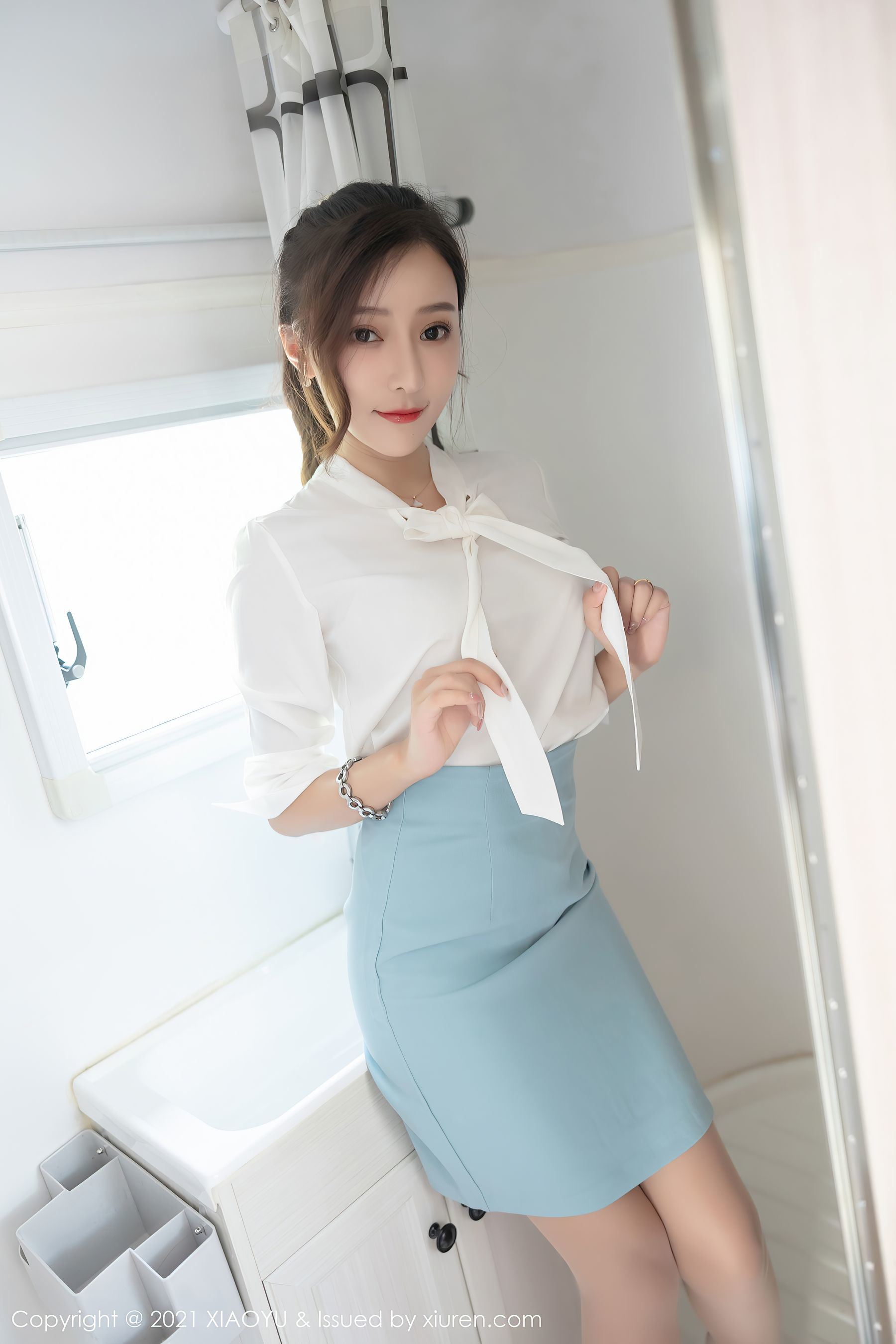 Bộ ảnh XIAOYU Vol.635 Wang Xinyao Yanni street photo