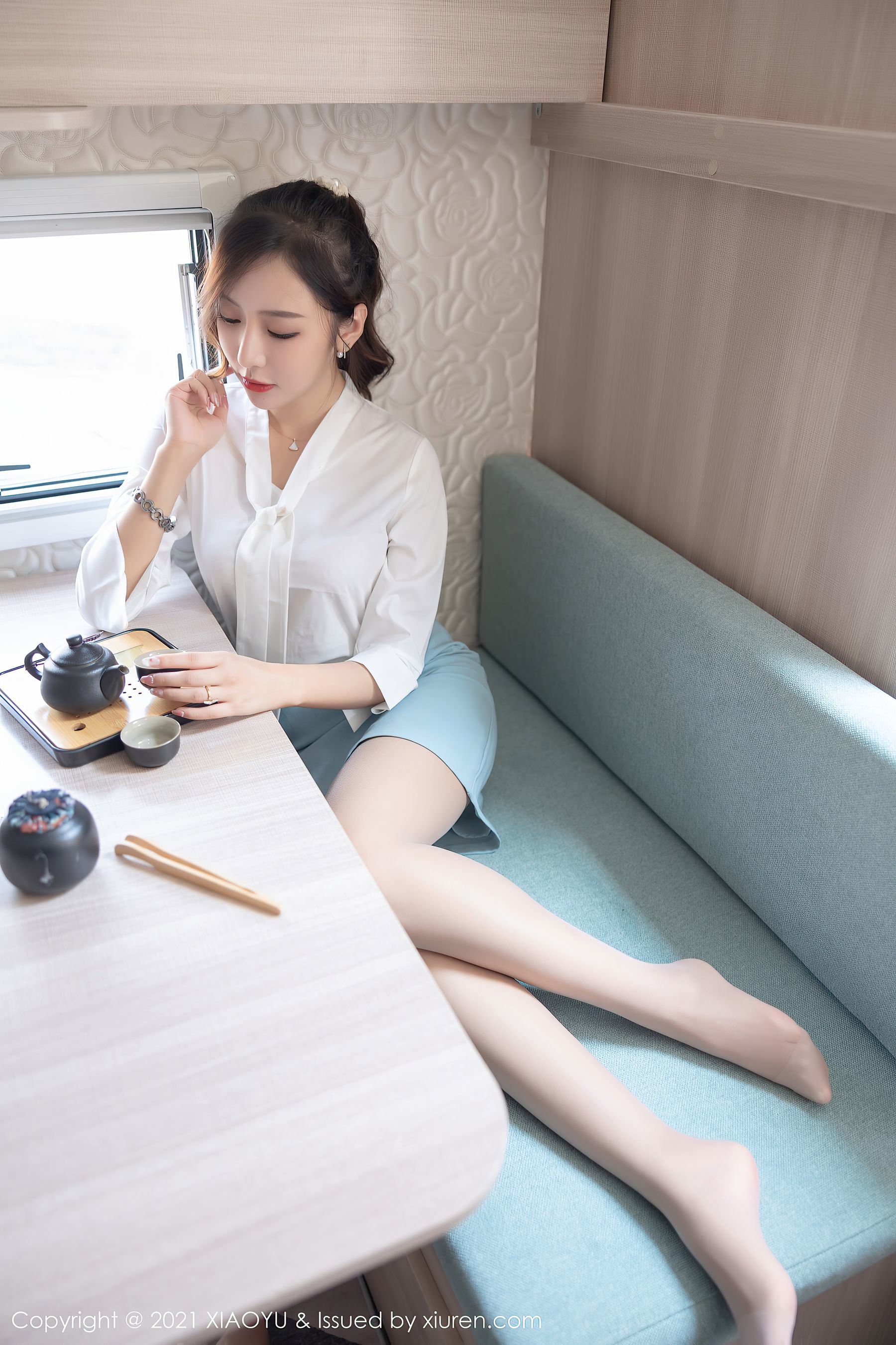 Bộ ảnh XIAOYU Vol.635 Wang Xinyao Yanni street photo