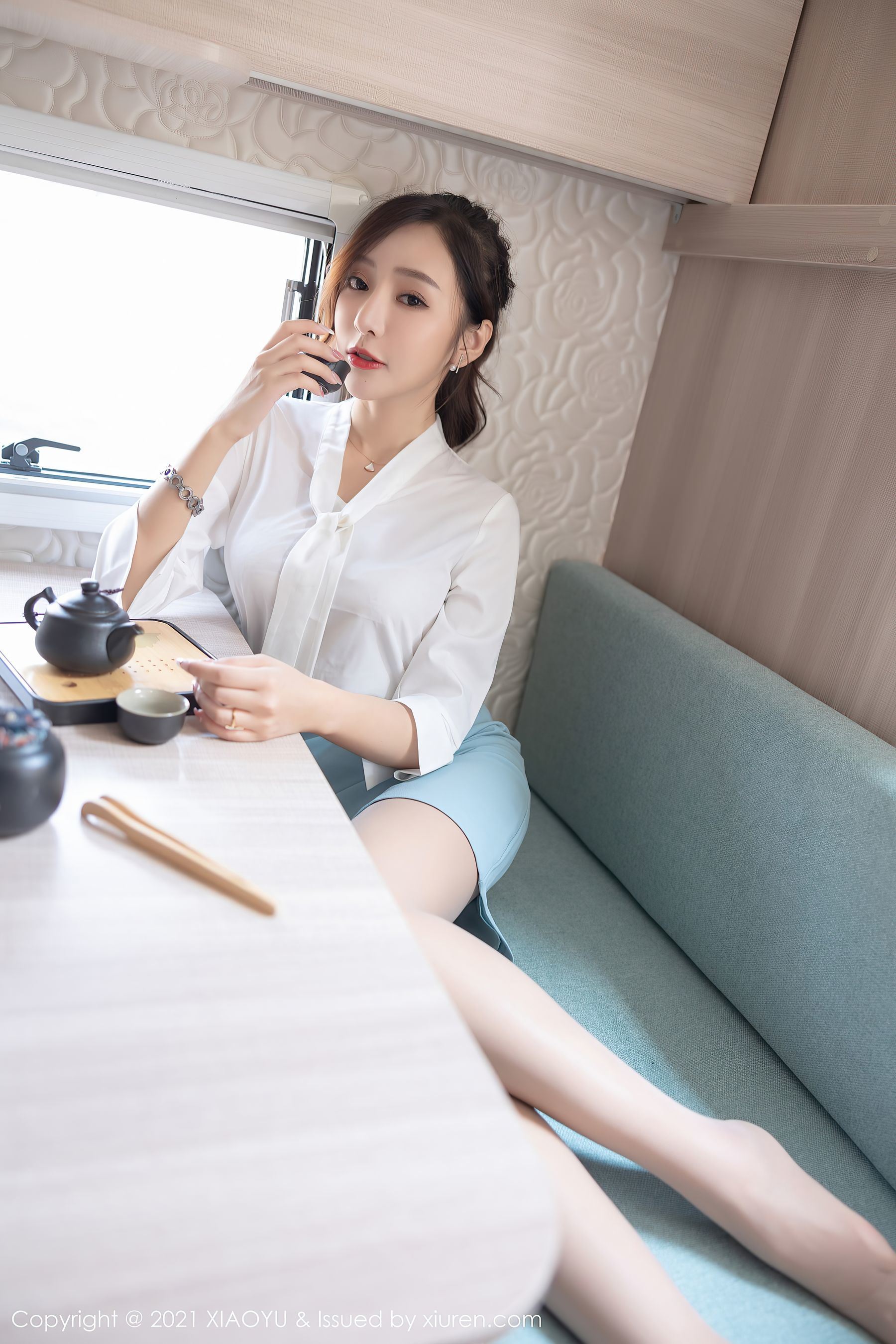Bộ ảnh XIAOYU Vol.635 Wang Xinyao Yanni street photo