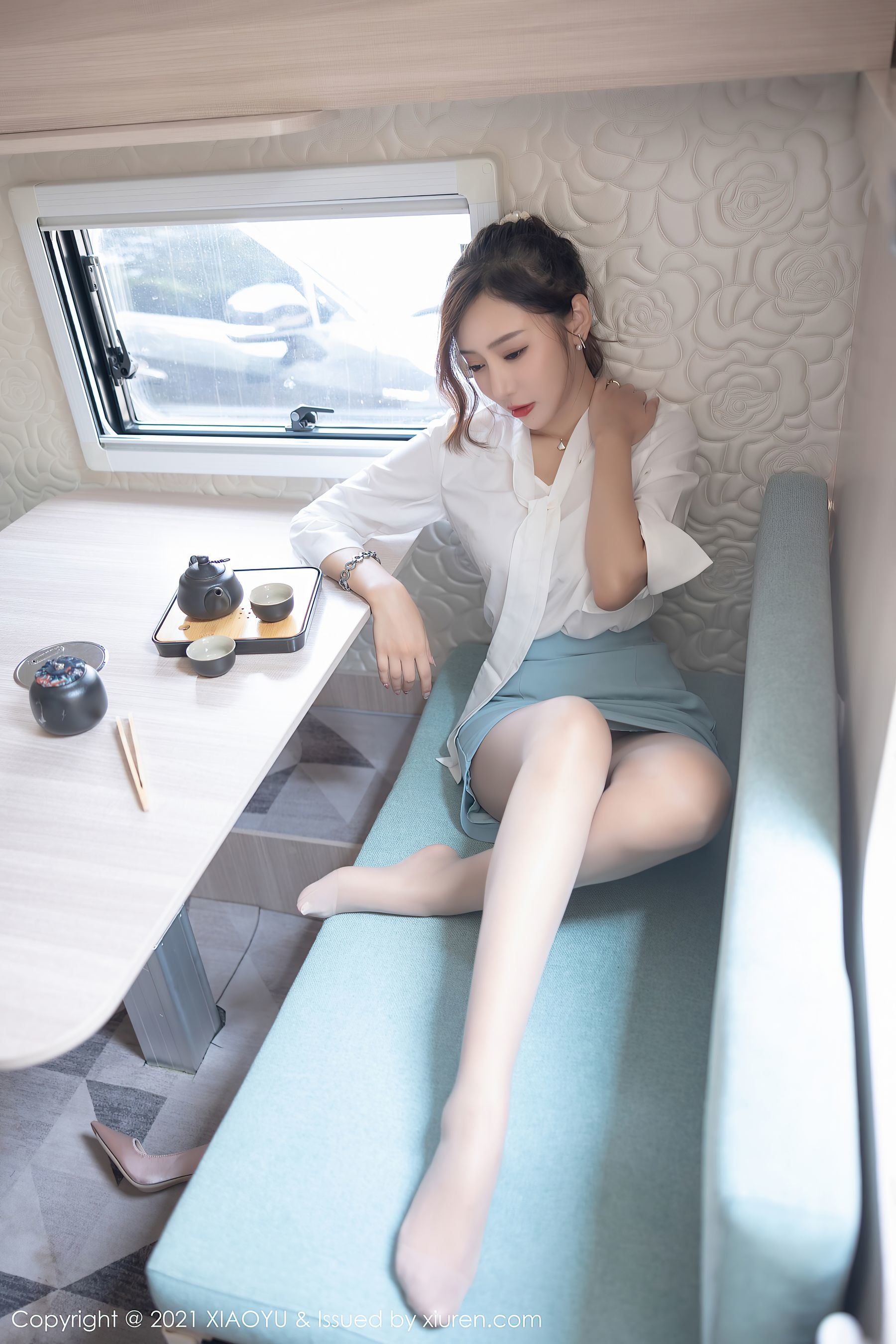 Bộ ảnh XIAOYU Vol.635 Wang Xinyao Yanni street photo