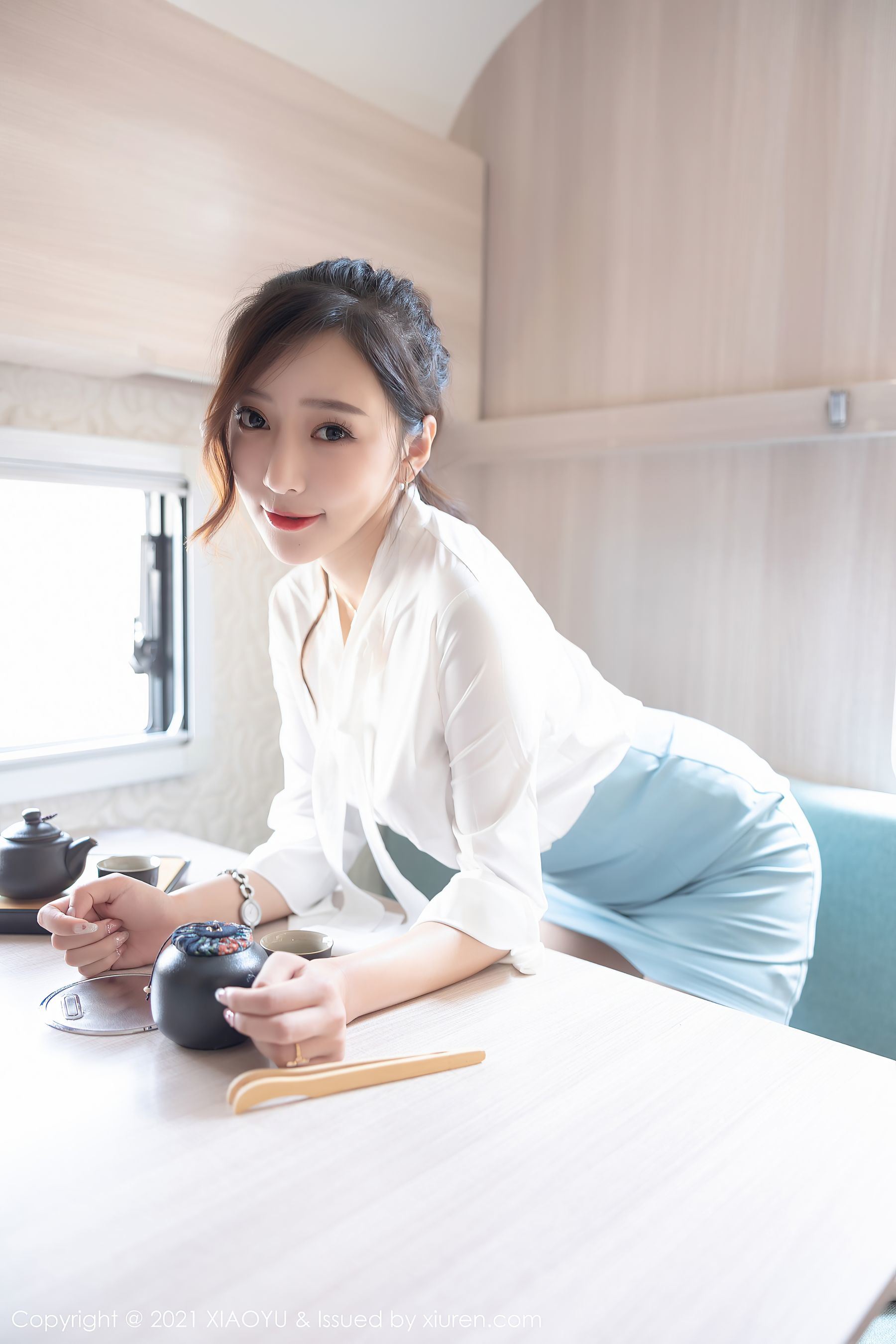 Bộ ảnh XIAOYU Vol.635 Wang Xinyao Yanni street photo