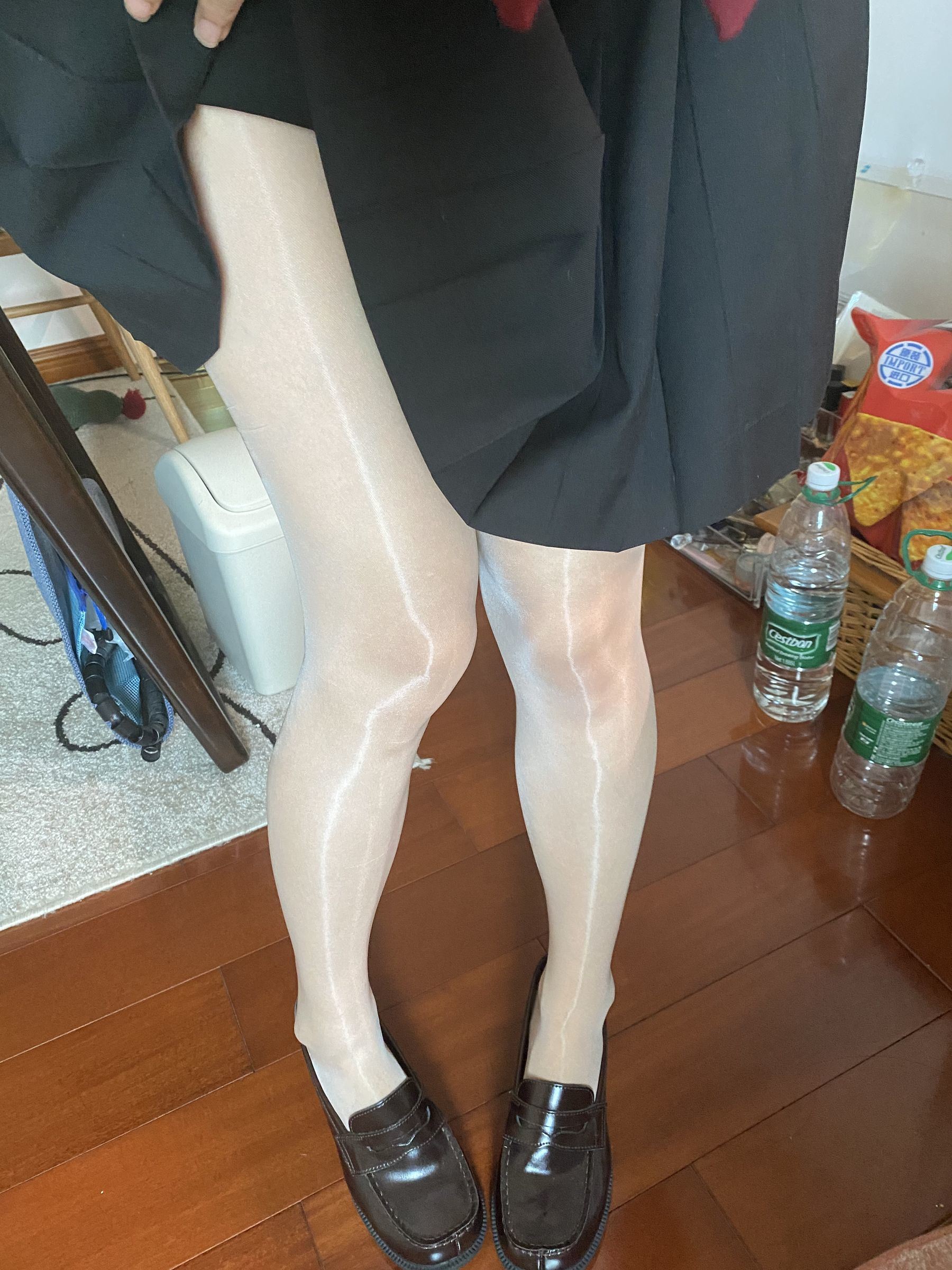 Phúc lợi COS] 51 Jiang - Tất bóng