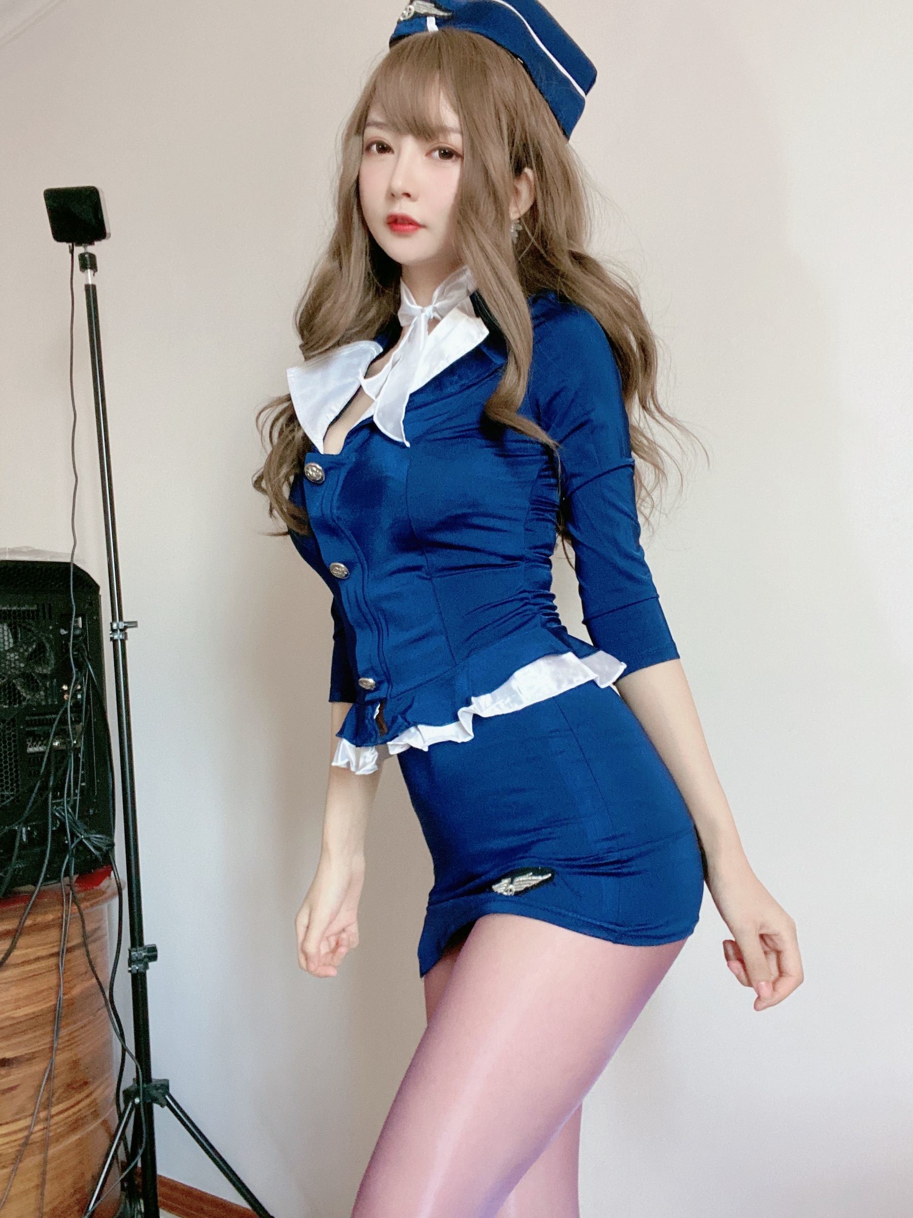 福利COS] 51醬 - 藍色制服裝