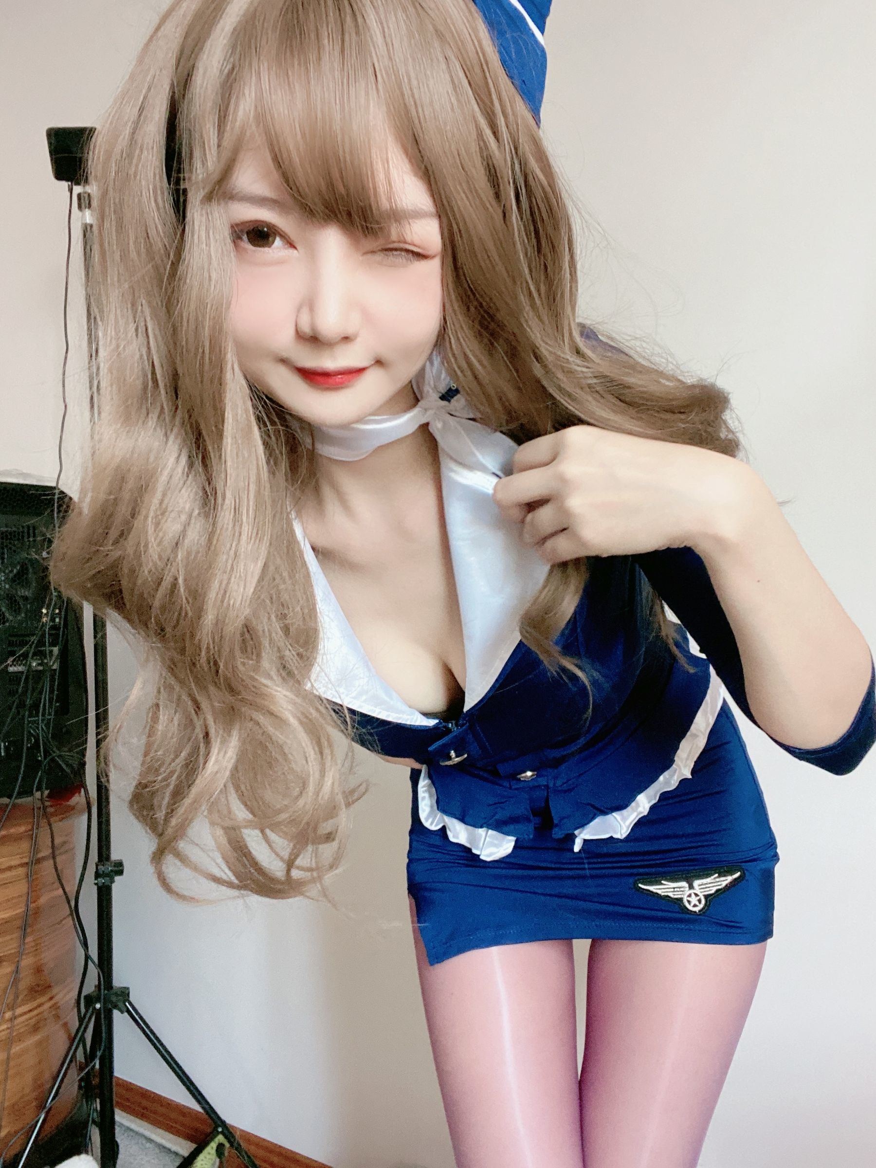 福利COS] 51醬 - 藍色制服裝