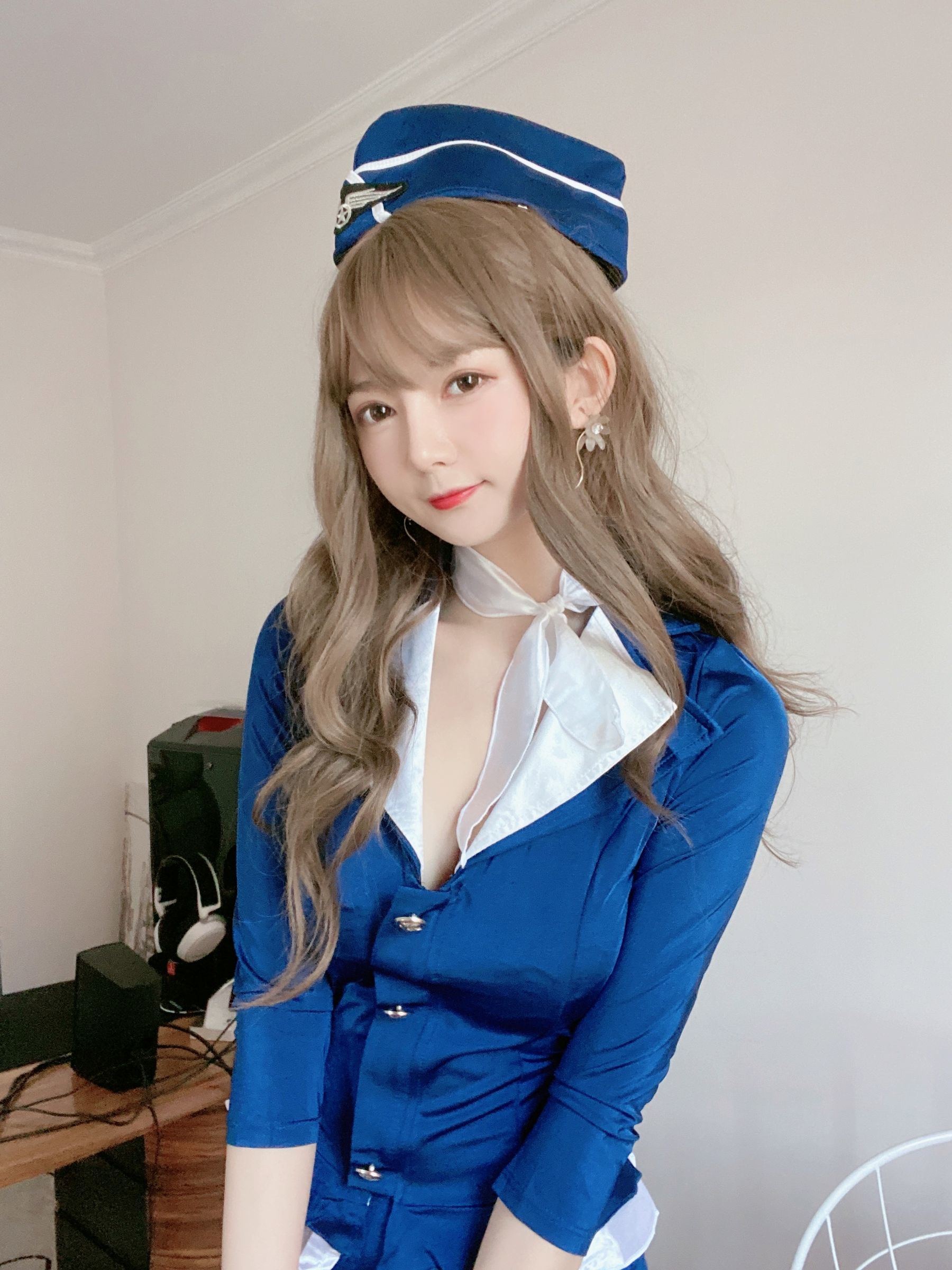 福利COS] 51醬 - 藍色制服裝
