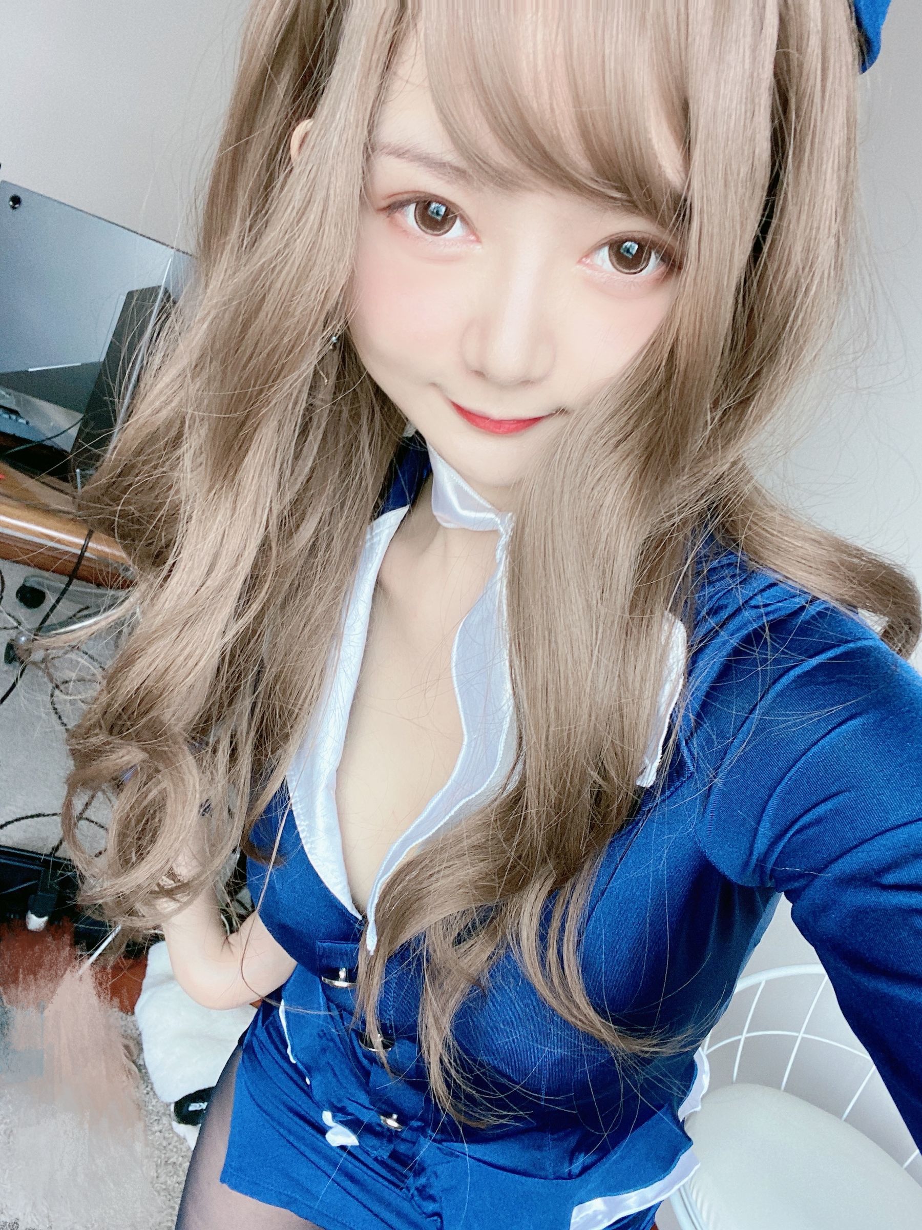 福利COS] 51醬 - 藍色制服裝