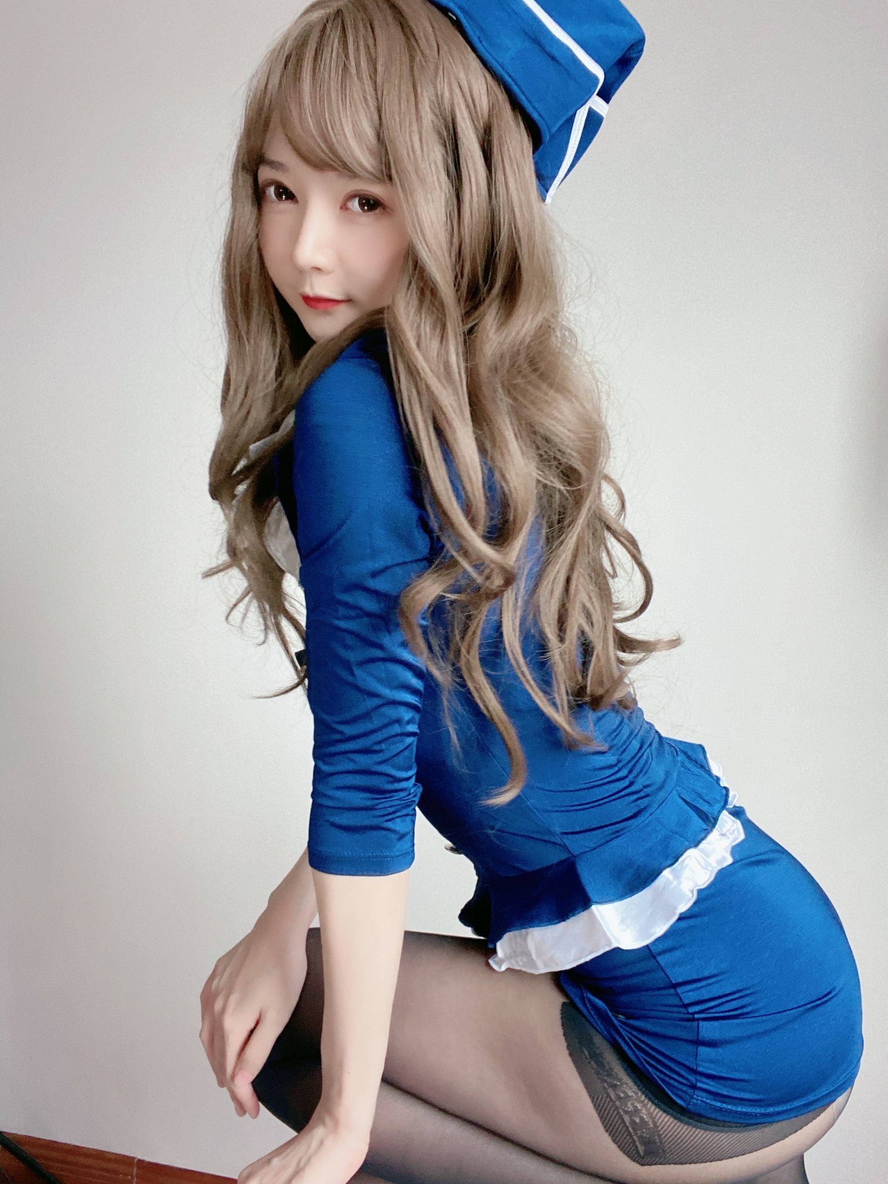 福利COS] 51醬 - 藍色制服裝