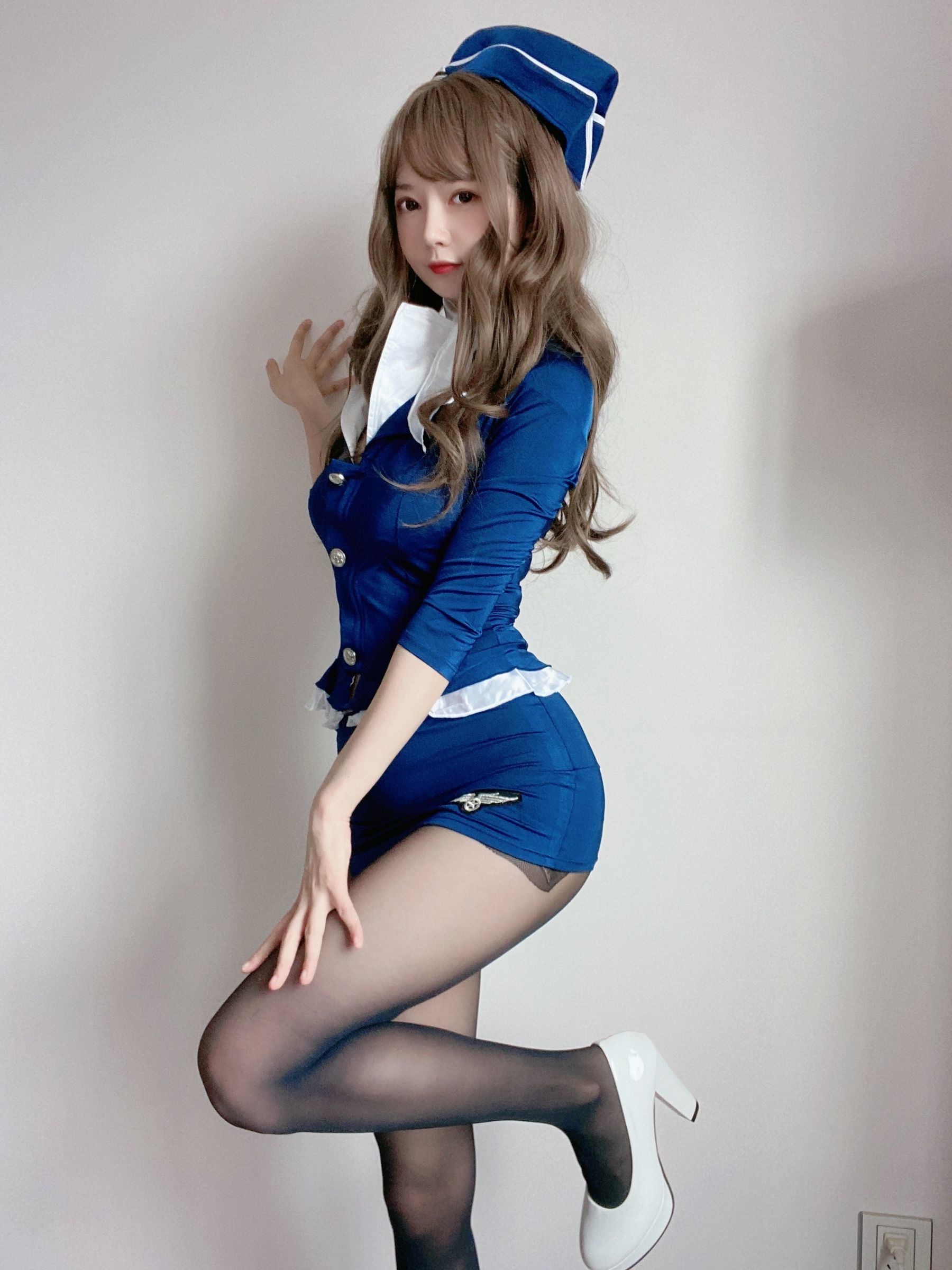 福利COS] 51醬 - 藍色制服裝