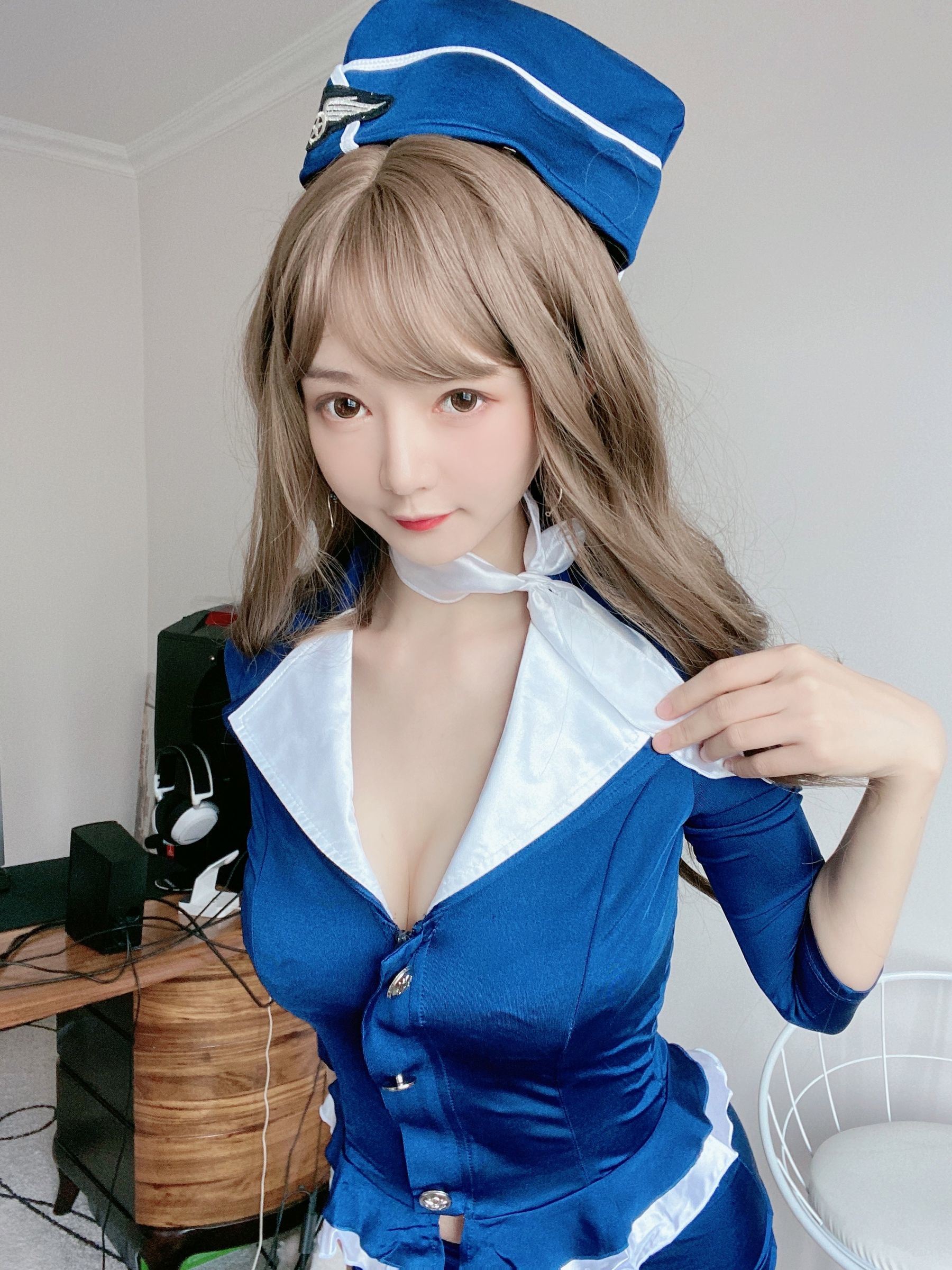福利COS] 51醬 - 藍色制服裝