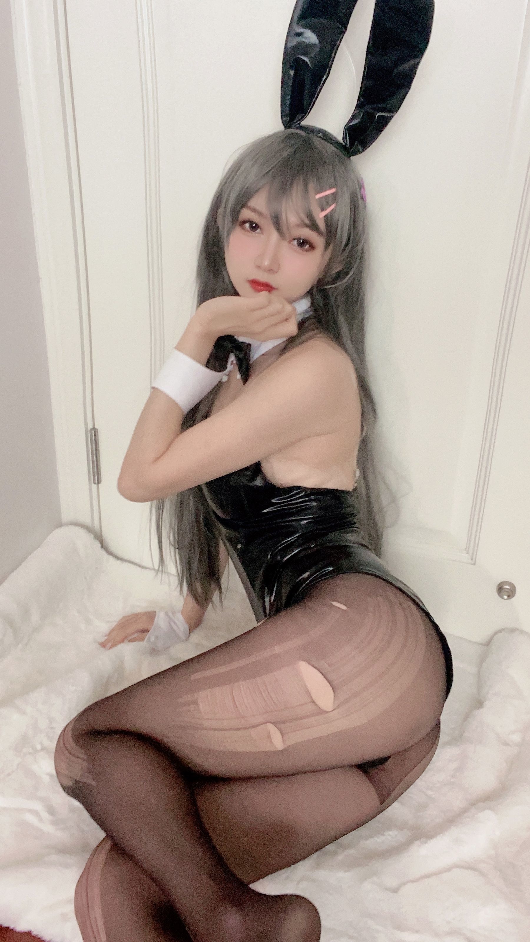 福利COS] 51醬 - 麻衣兔女郎