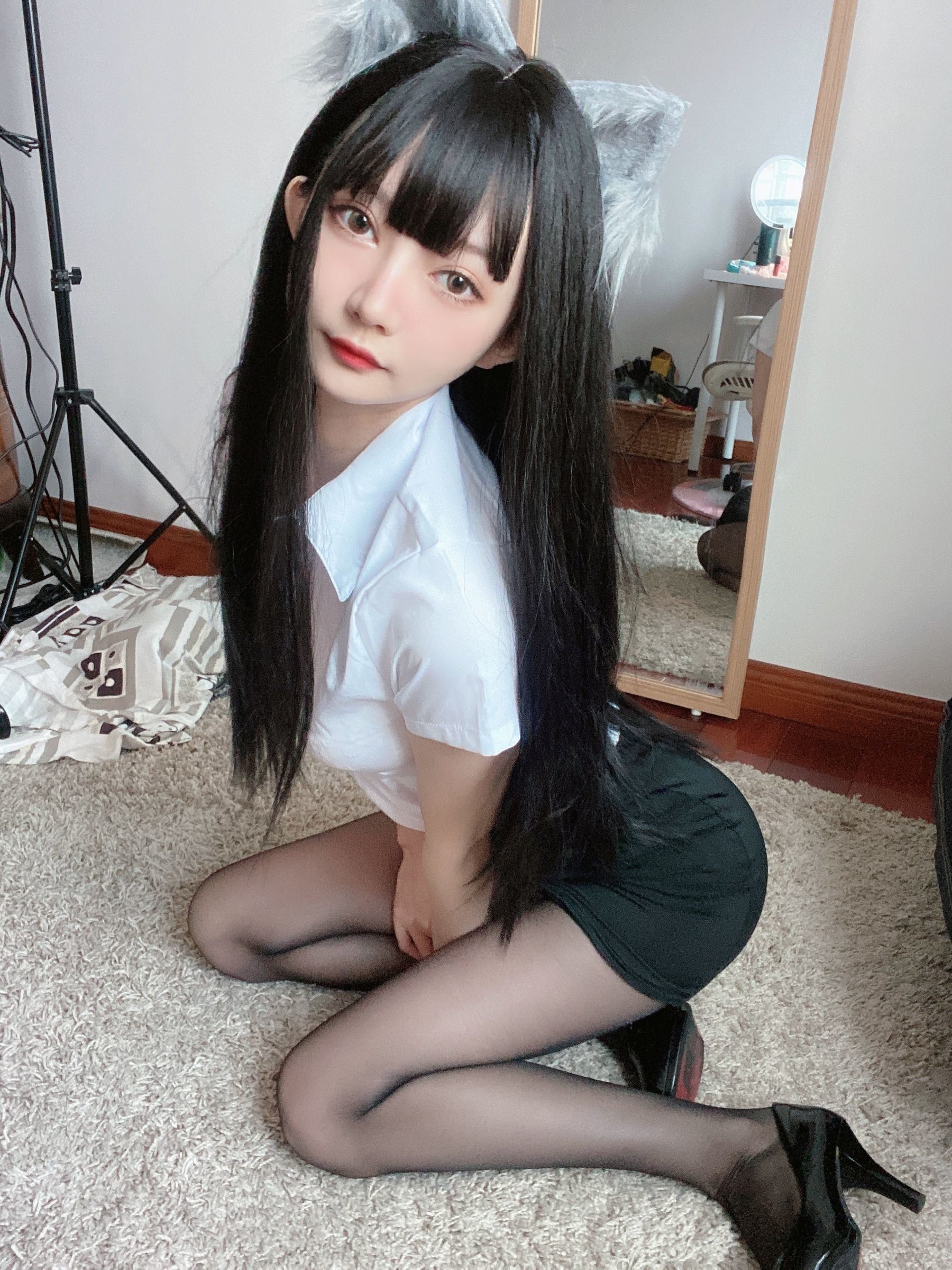 福利COS] 51醬 - OL襯衣