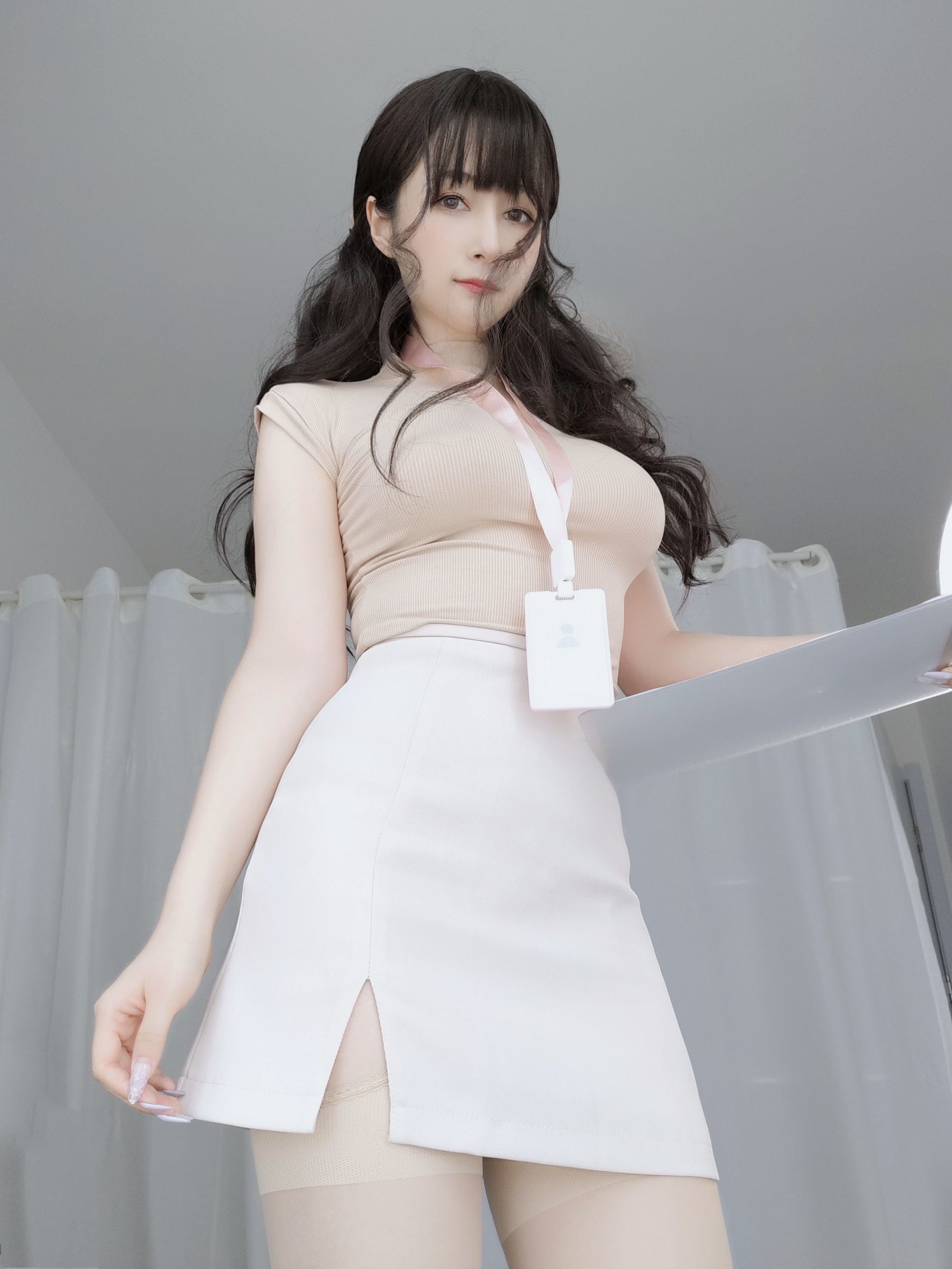 Welfare COS] Coser Miss Xiaojie Baiyin - Junior at Work
