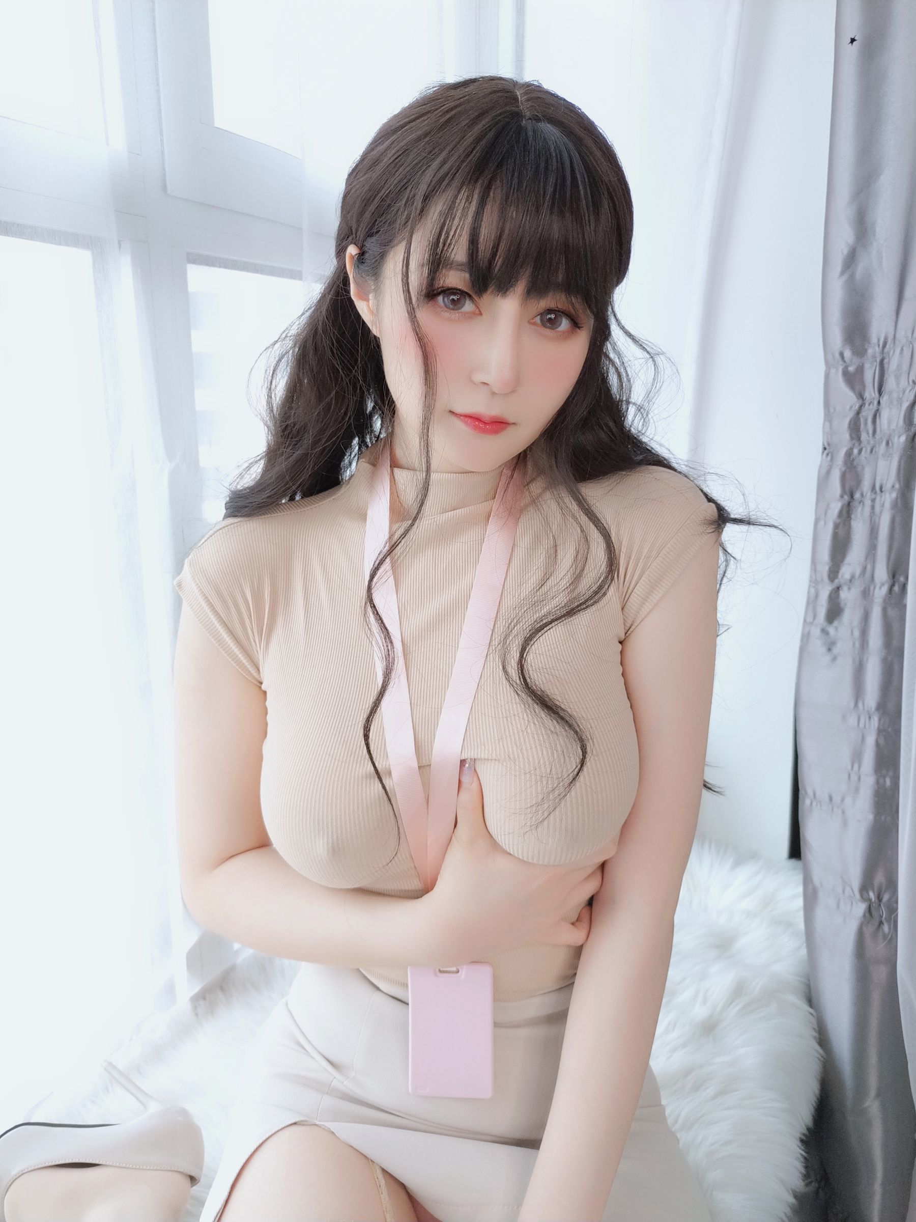 복지COS] Coser 아가씨 백은 - 물을 마시겠어요, 선배?