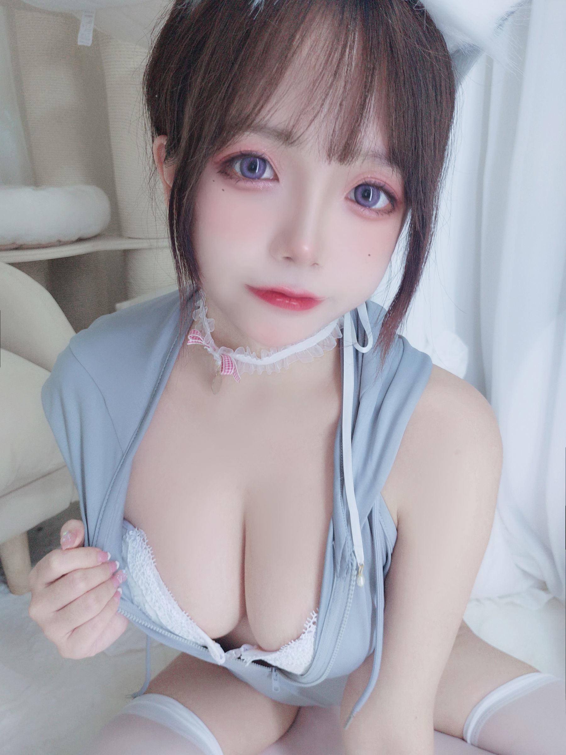 Phúc lợi COS] Cosplay Nhật Nại Giao - Thỏ Thỏ Áo hoodie