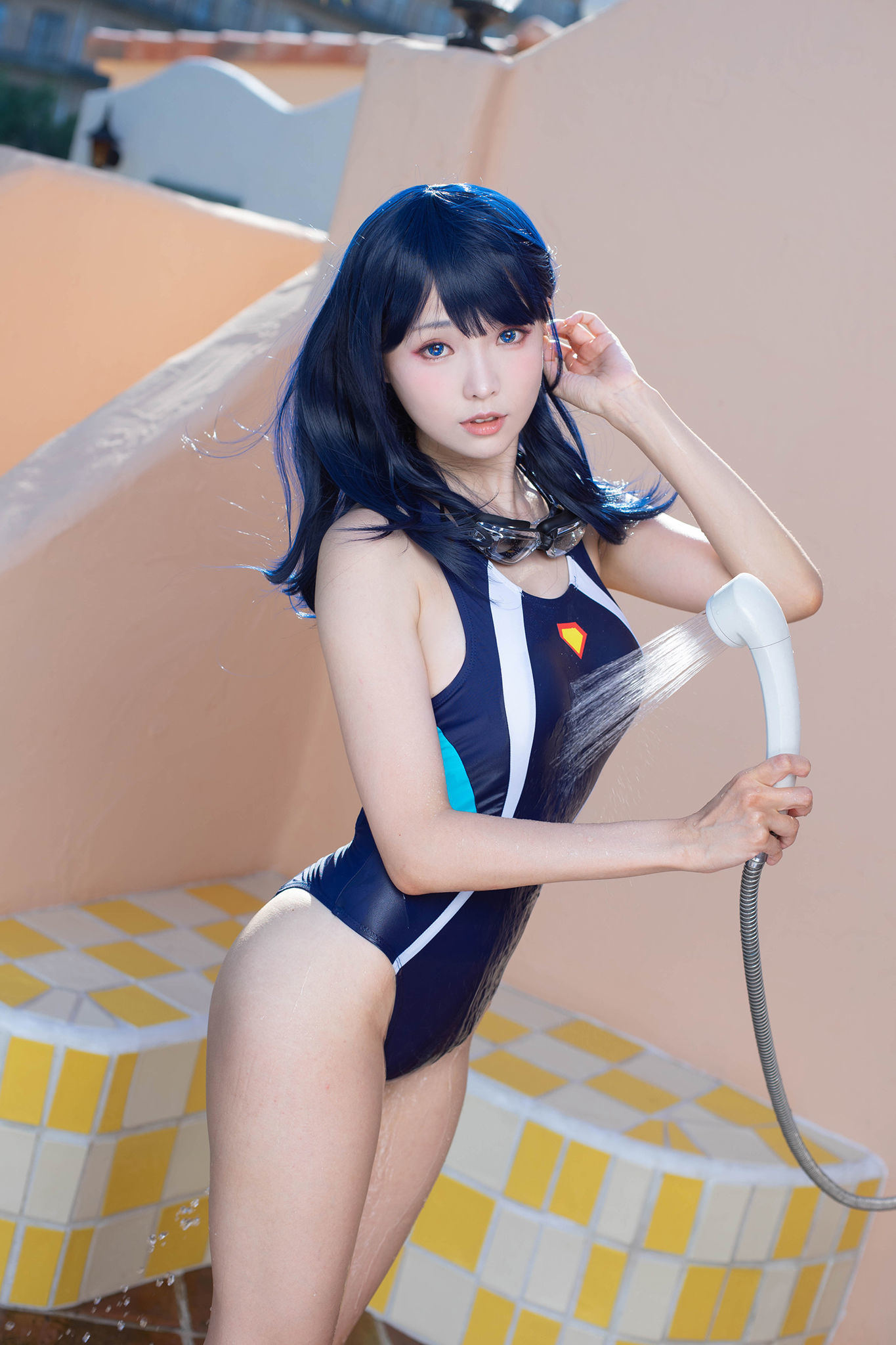 福利COS] Ely_eee(ElyEE子) - 六花 泳裝