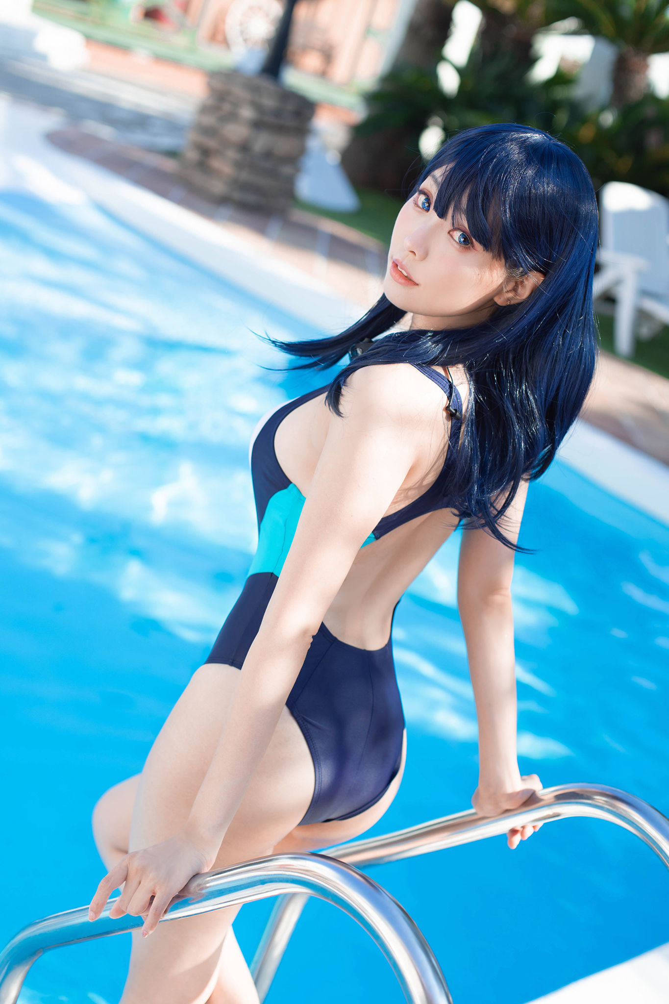福利COS] Ely_eee(ElyEE子) - 六花 泳裝