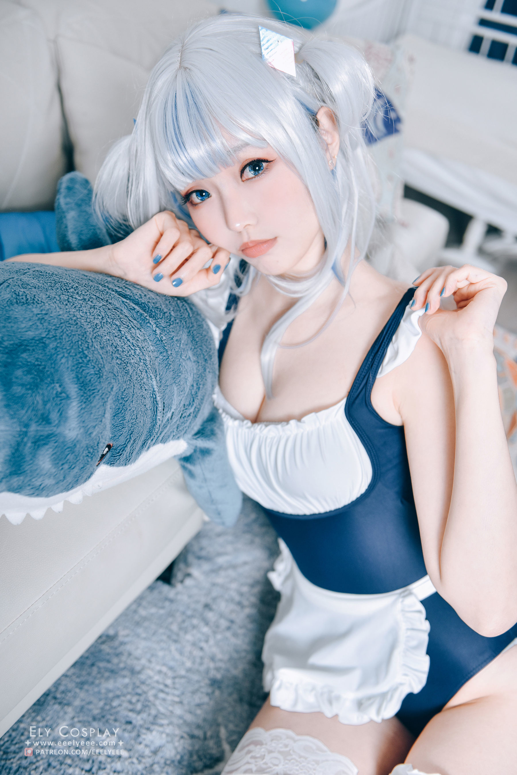 Phúc Lợi COS] Ely_eee(ElyEEzi) - Ga Wu ・ Gu La (Cá mập nhỏ) Áo tắm