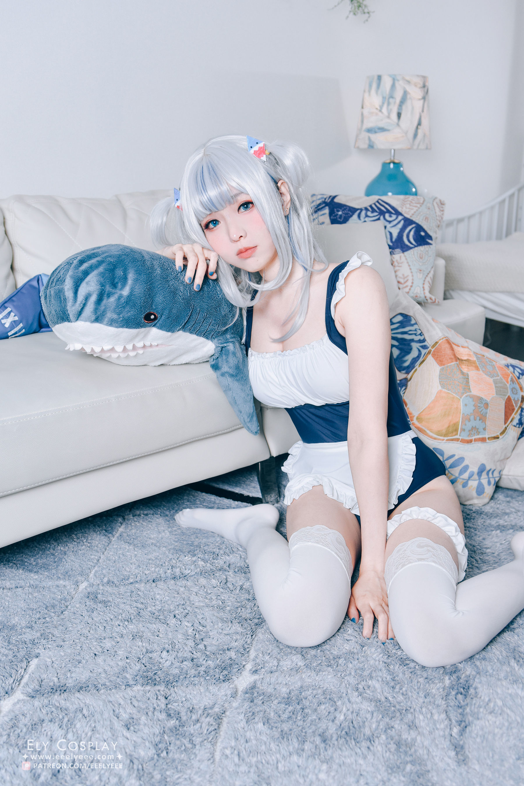 Phúc Lợi COS] Ely_eee(ElyEEzi) - Ga Wu ・ Gu La (Cá mập nhỏ) Áo tắm