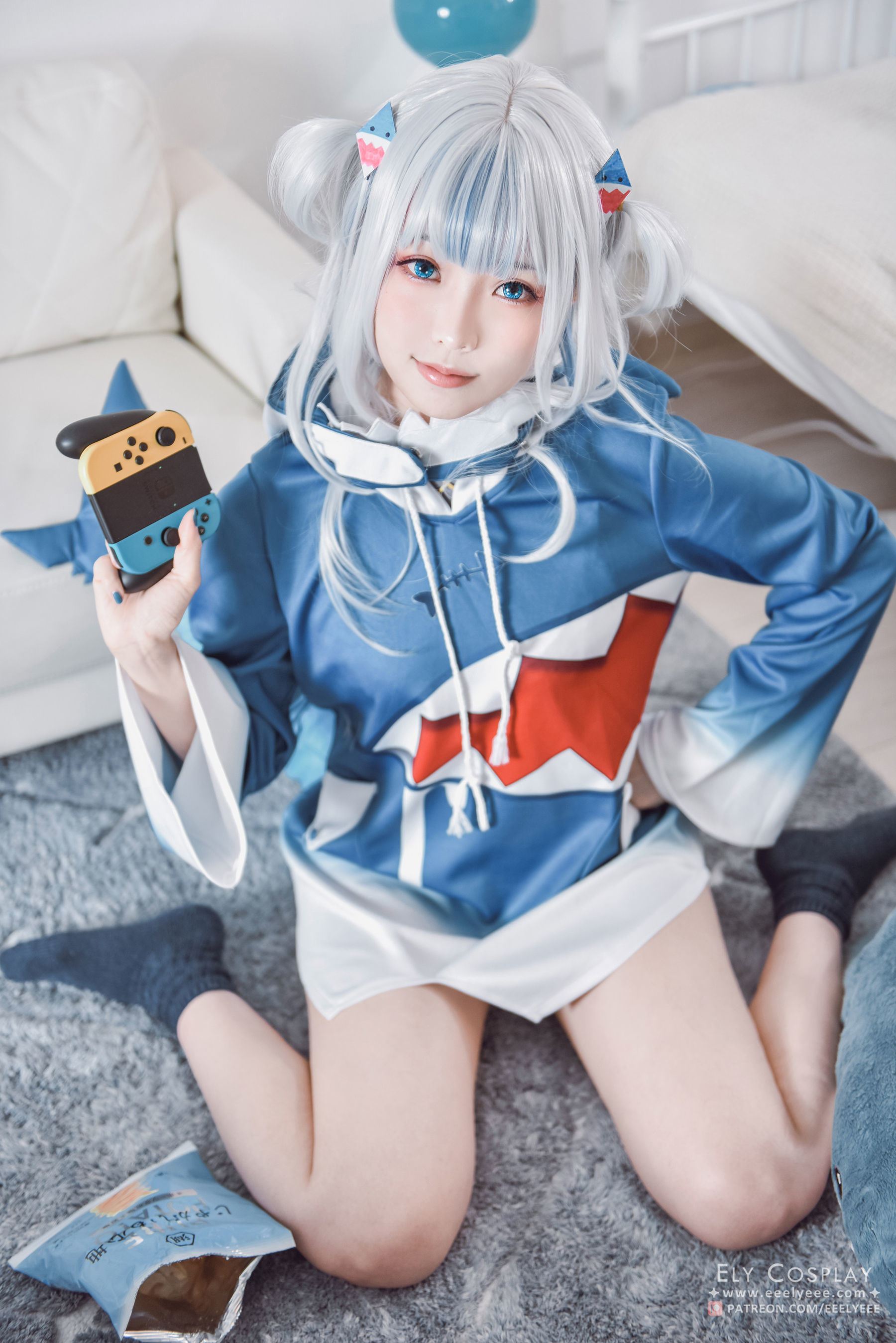Phúc Lợi COS] Ely_eee(ElyEE Tử) - Gá Wū ・ Cổ La (Cá mập nhỏ)
