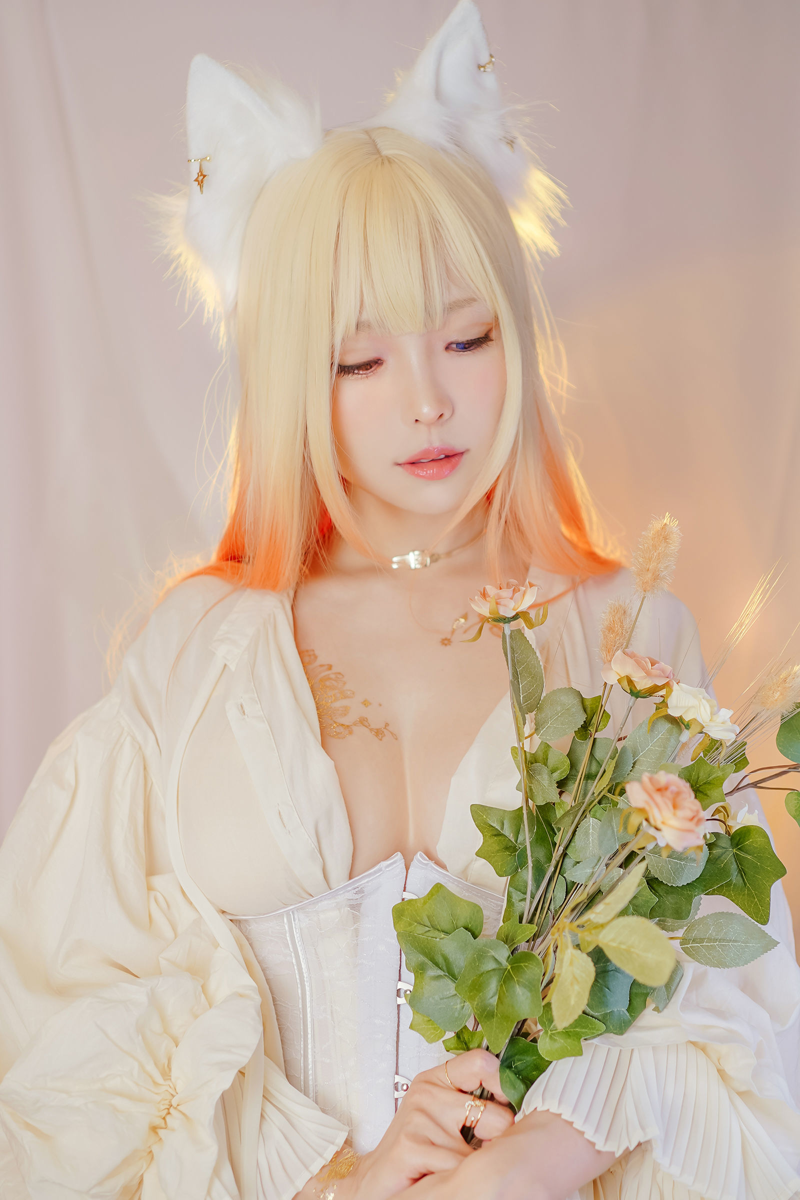 福利COS] Ely_eee(ElyEE子) - 貓魔女與貓