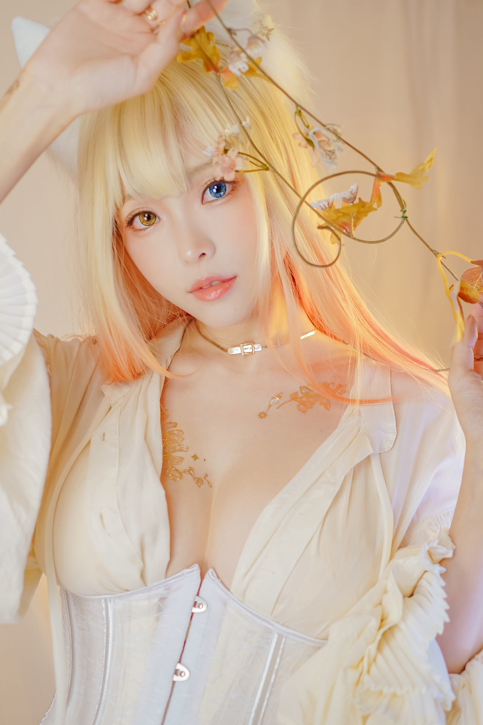 福利COS] Ely_eee(ElyEE子) - 貓魔女與貓