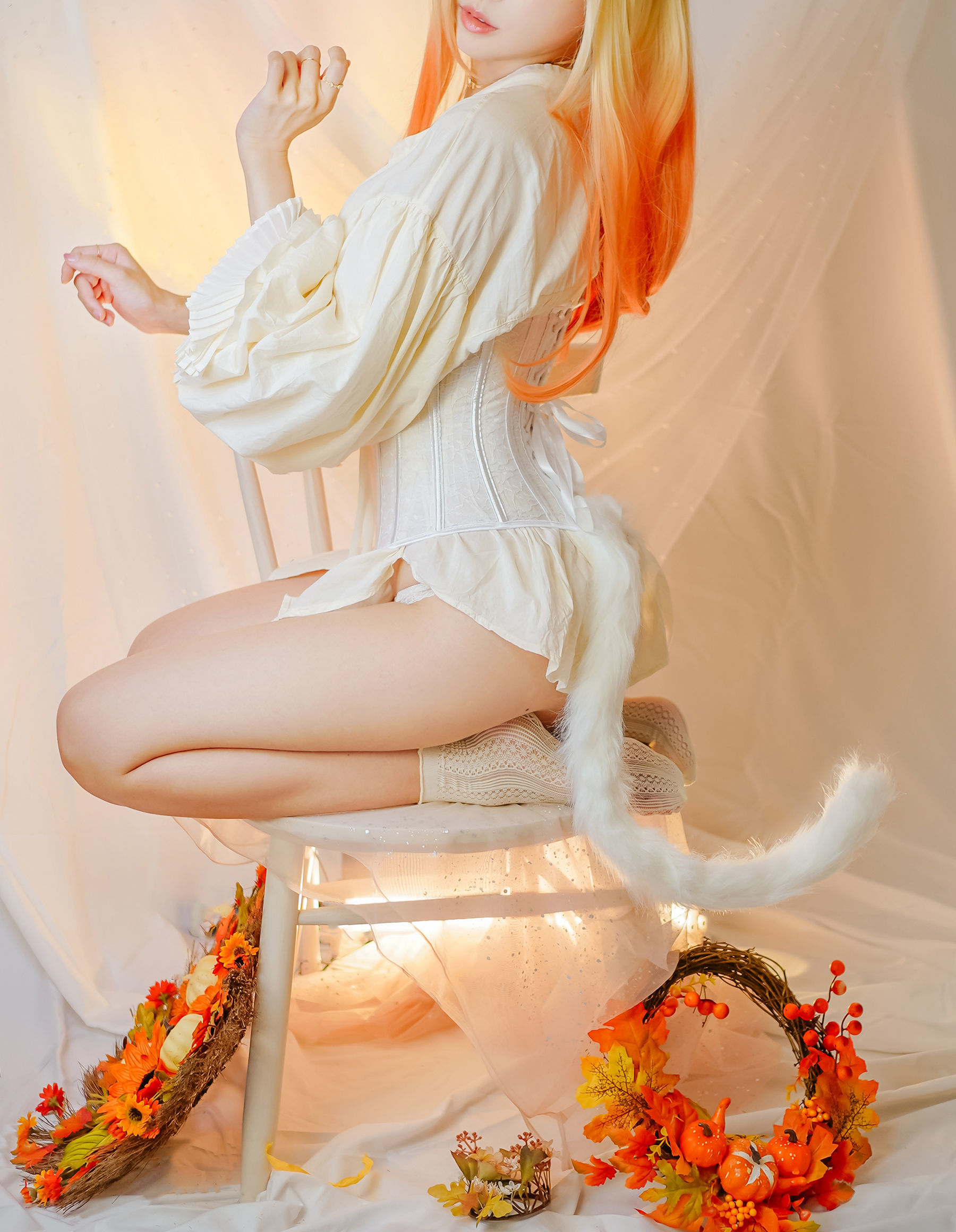 福利COS] Ely_eee(ElyEE子) - 貓魔女與貓