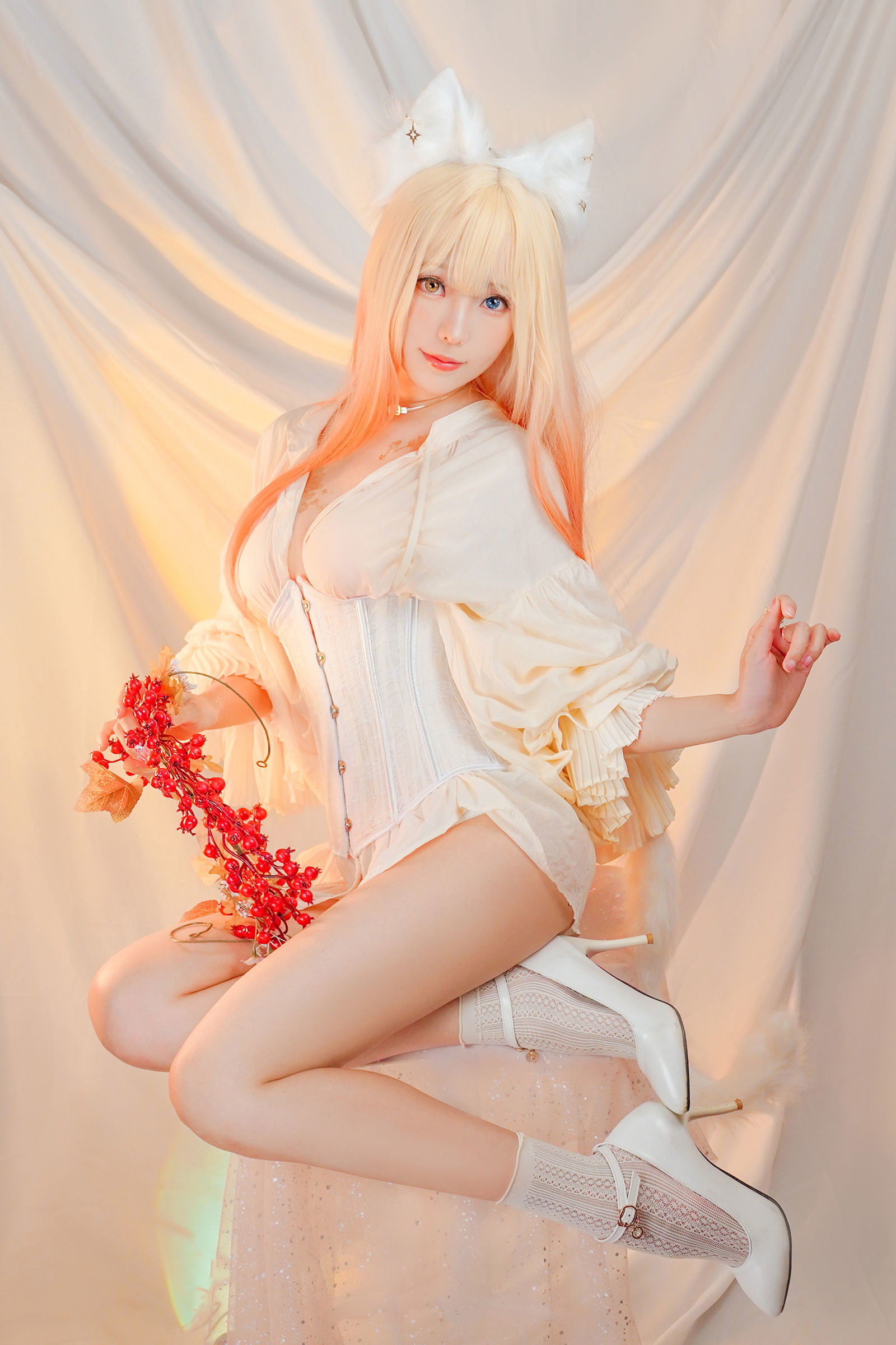 ファンサービスCOS] エリー_eee(エリーEE子) - Cat魔女と猫