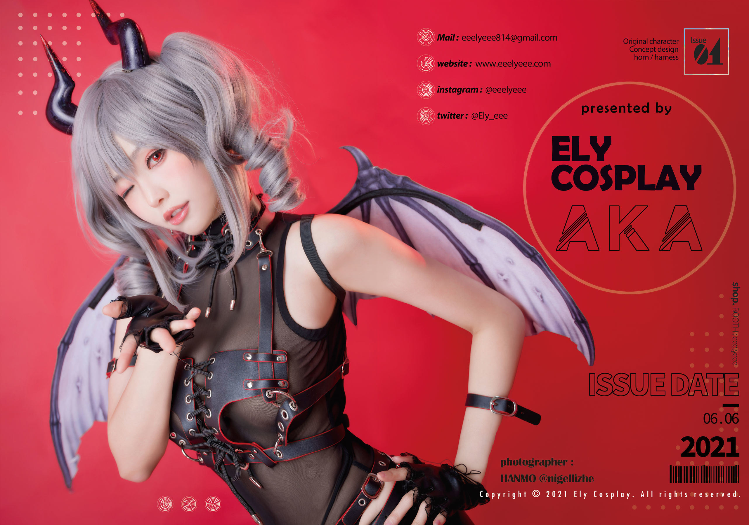福利COS] Ely_eee(ElyEE子) - 原創惡魔