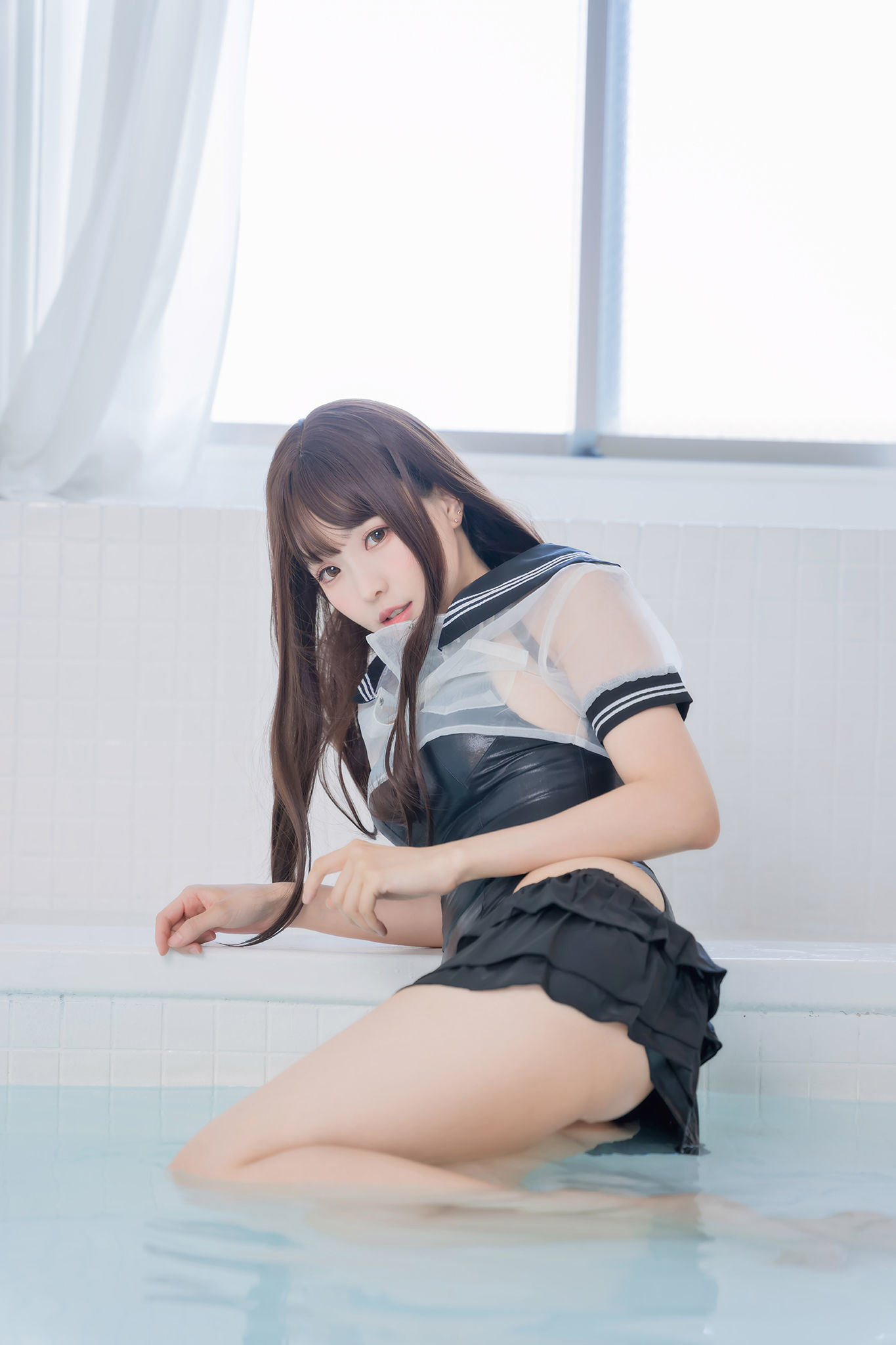 福利COS] Ely_eee(ElyEE子) - 競泳水着