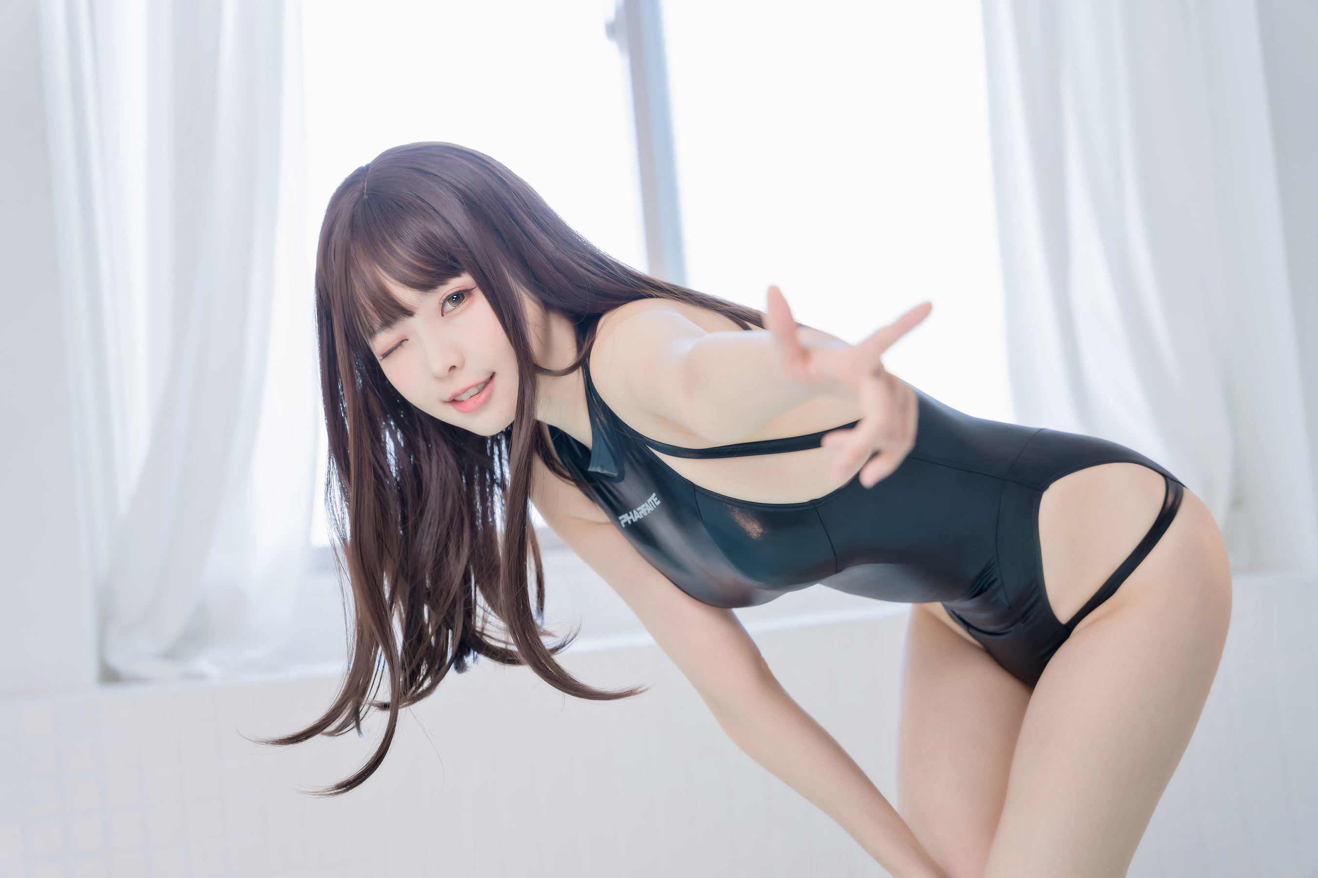福利COS] Ely_eee(ElyEE子) - 競泳水着