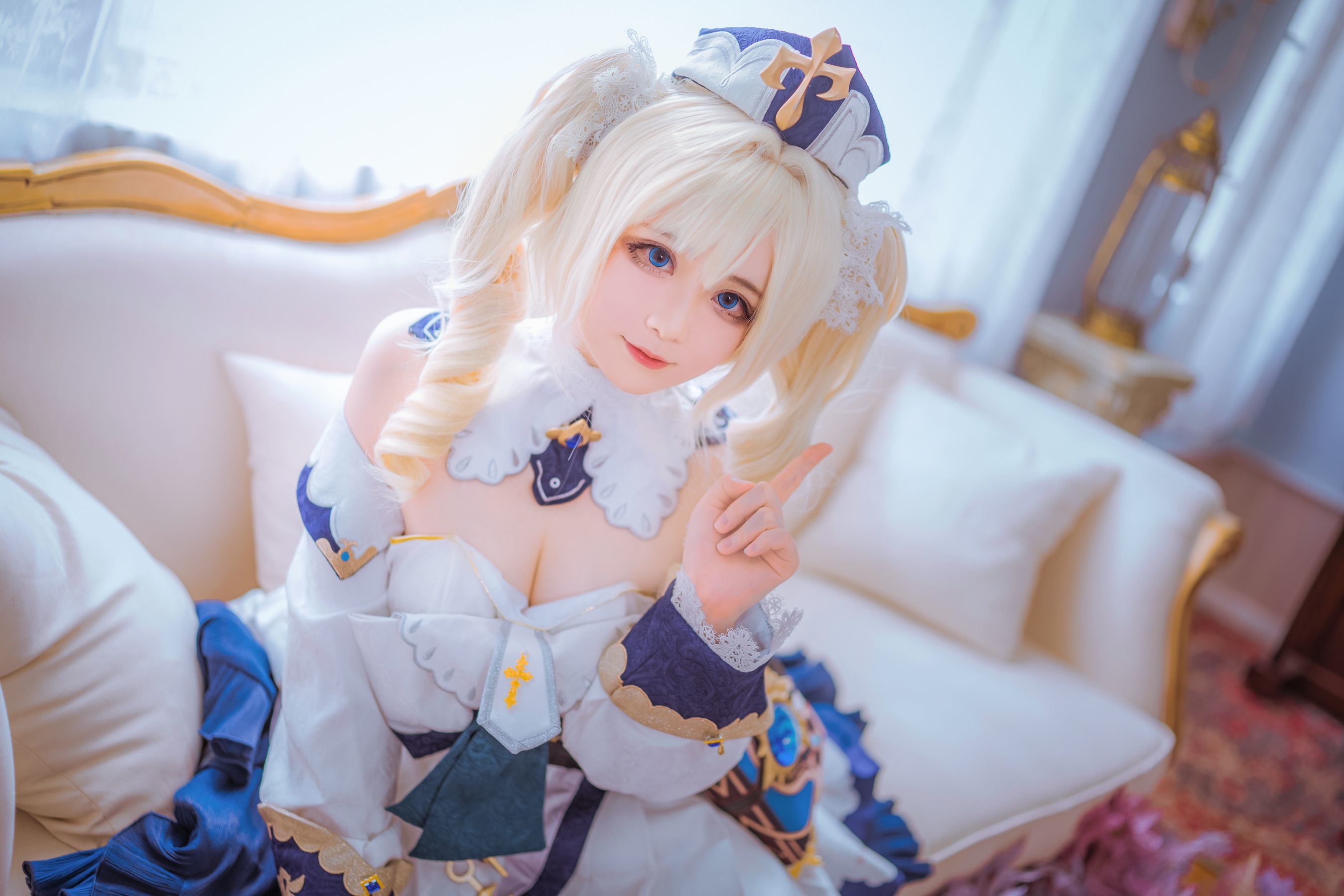 Sayako 芭芭拉原神 Cosplay 寫真
