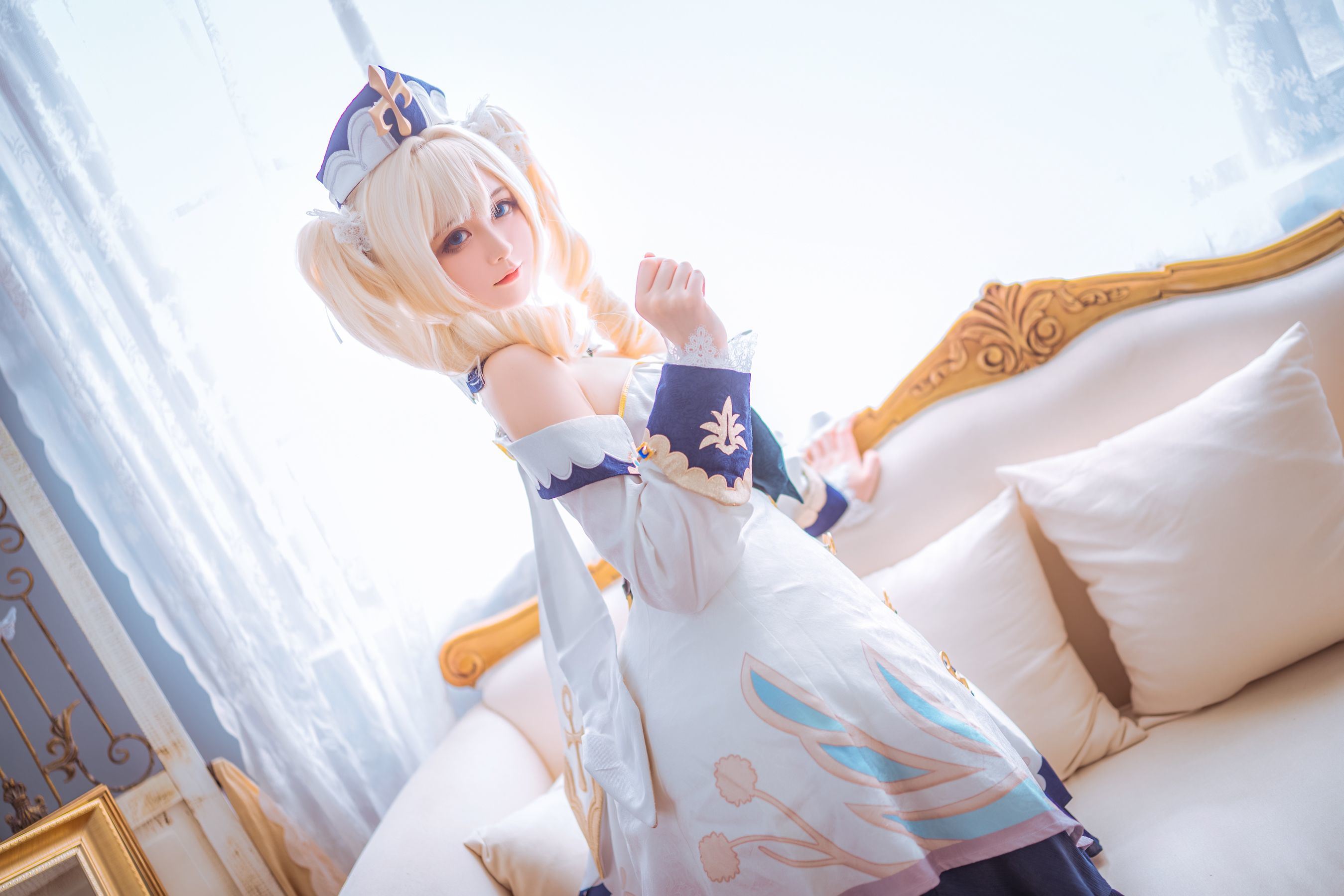 Sayako 芭芭拉原神 Cosplay 寫真