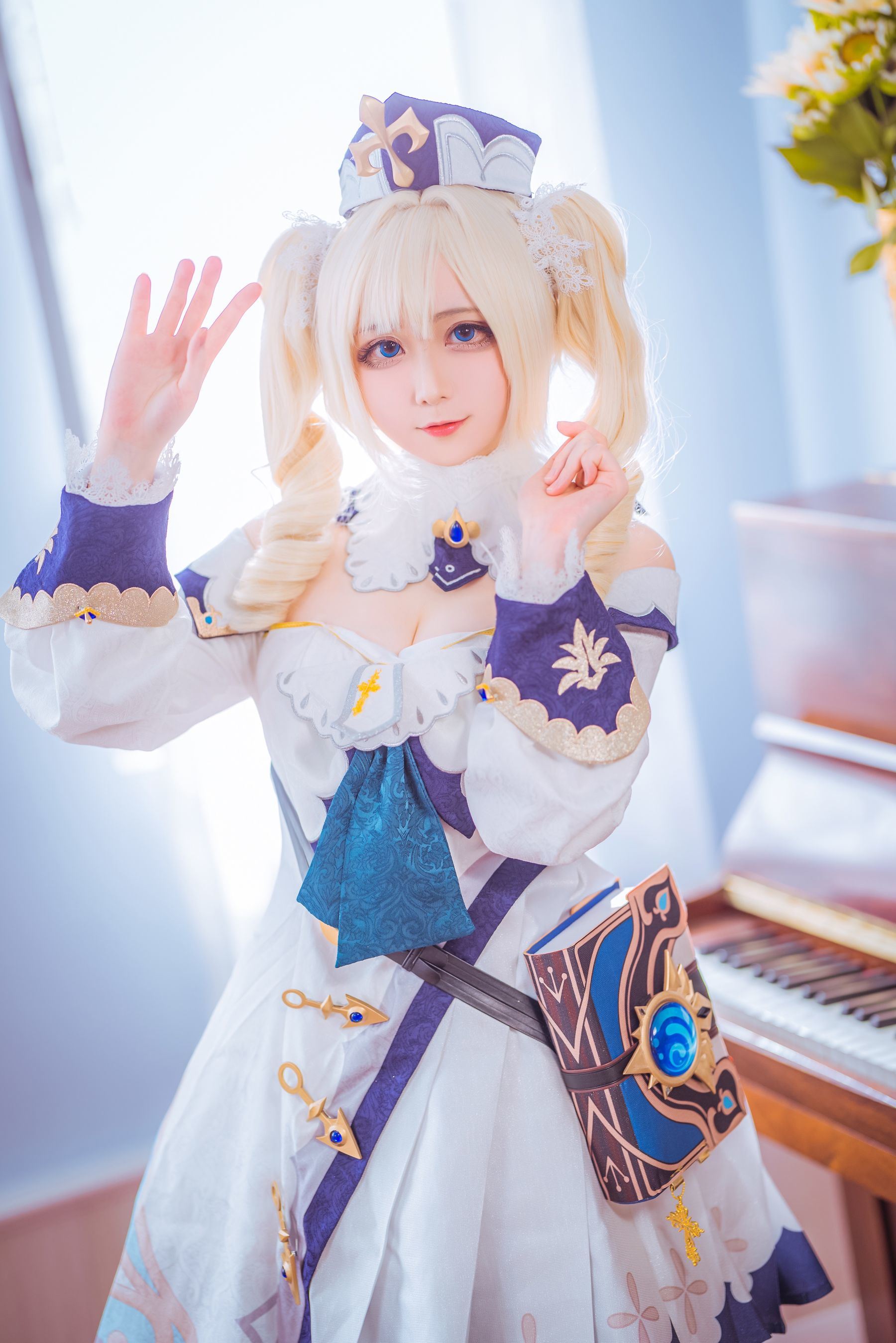 Sayako 芭芭拉原神 Cosplay 寫真