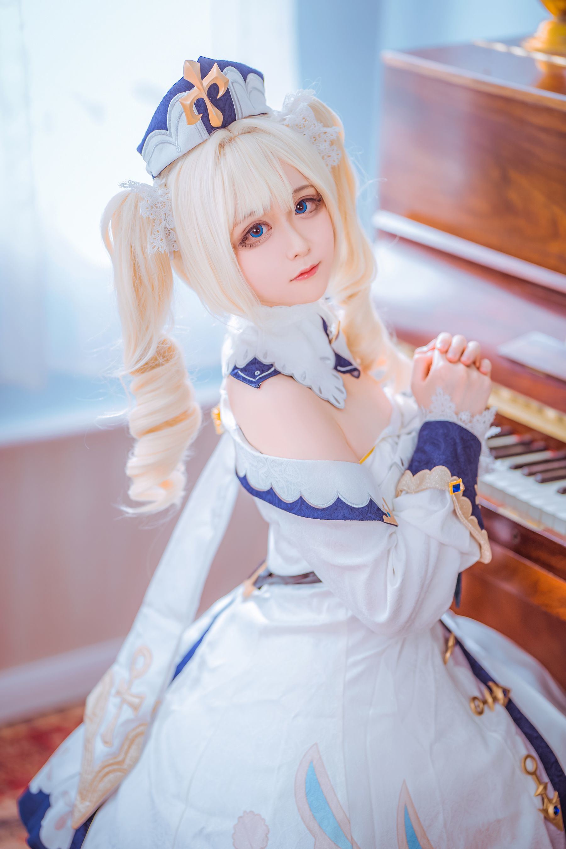 Sayako 芭芭拉原神 Cosplay 寫真