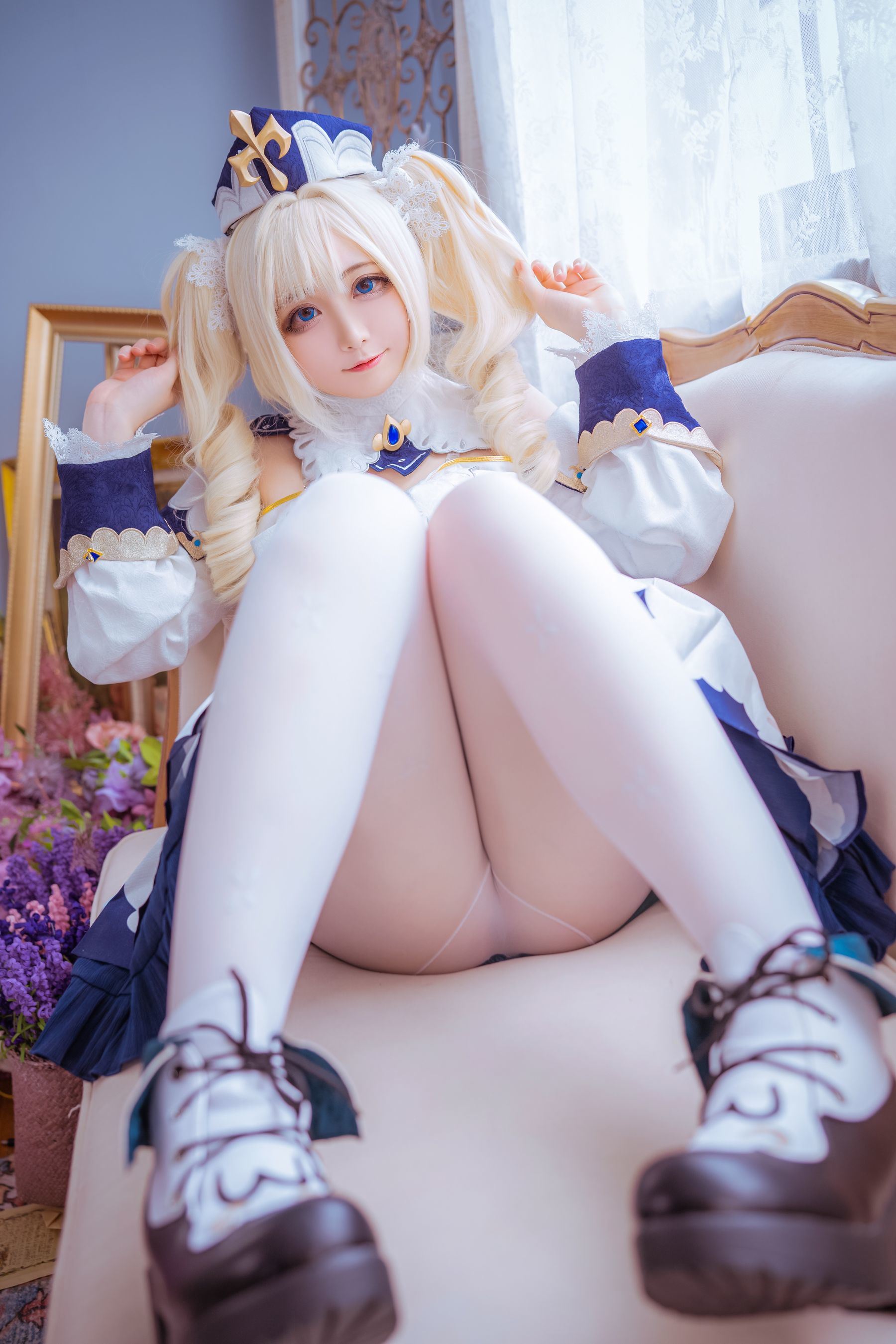 Sayako 芭芭拉原神 Cosplay 寫真