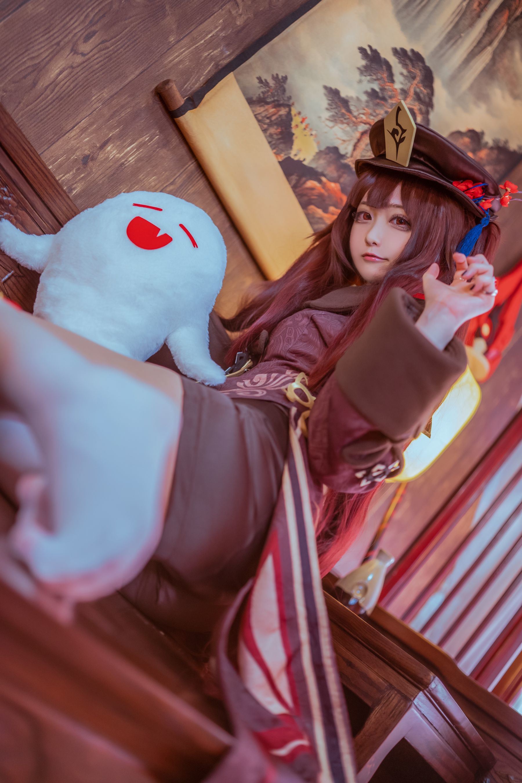 福利COS] Sayako - 原神胡桃