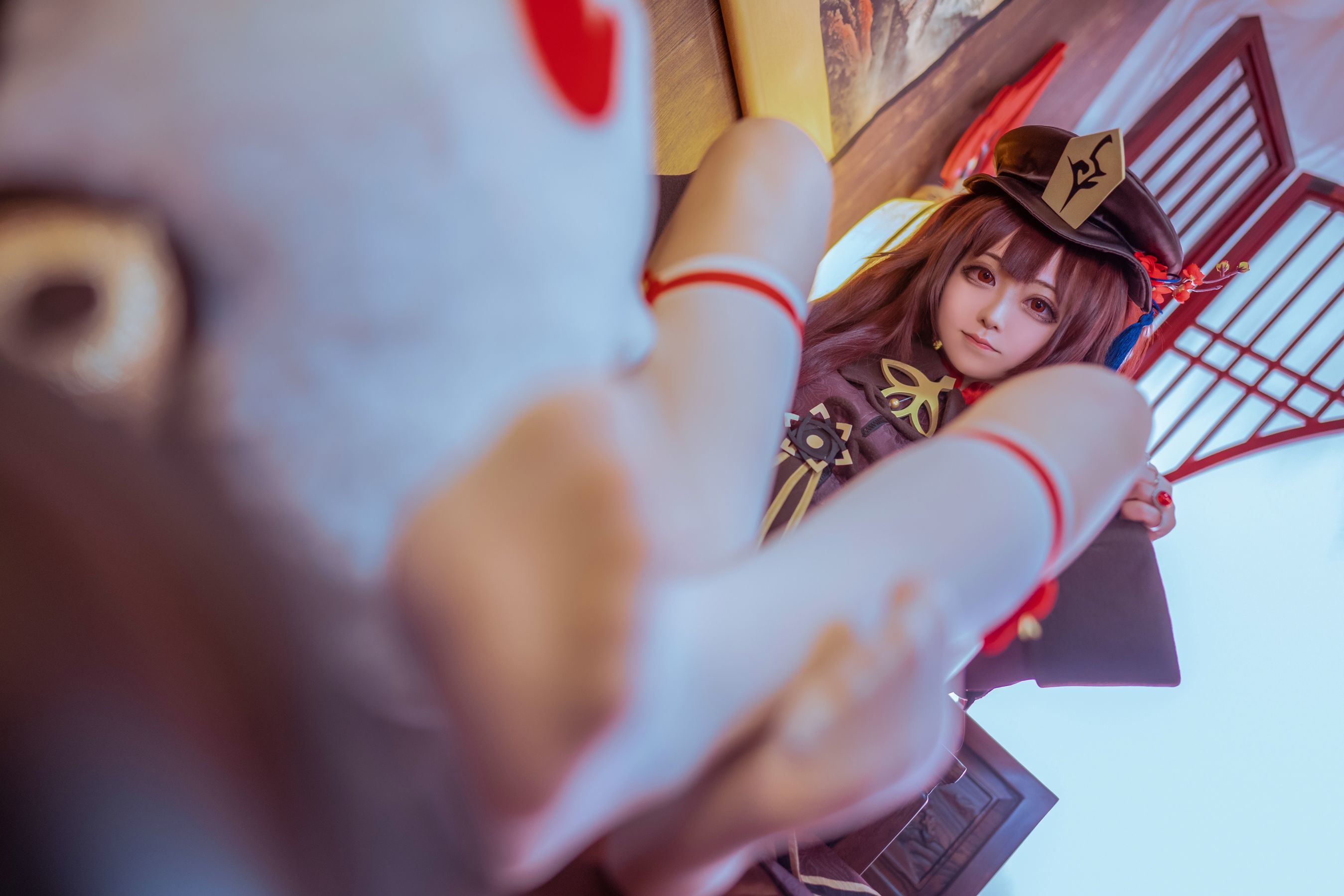 福利COS] Sayako - 原神胡桃