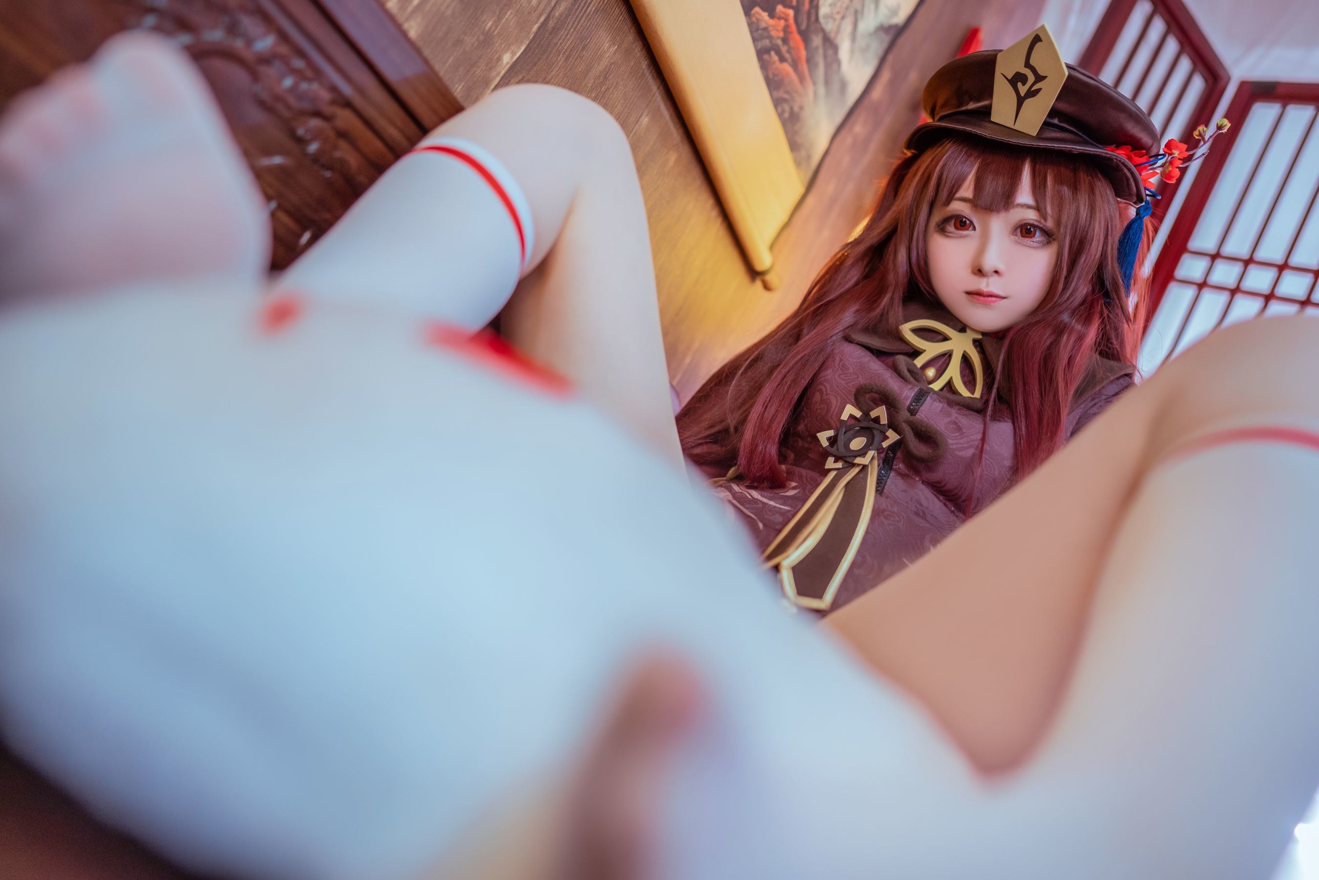 福利COS] Sayako - 原神胡桃