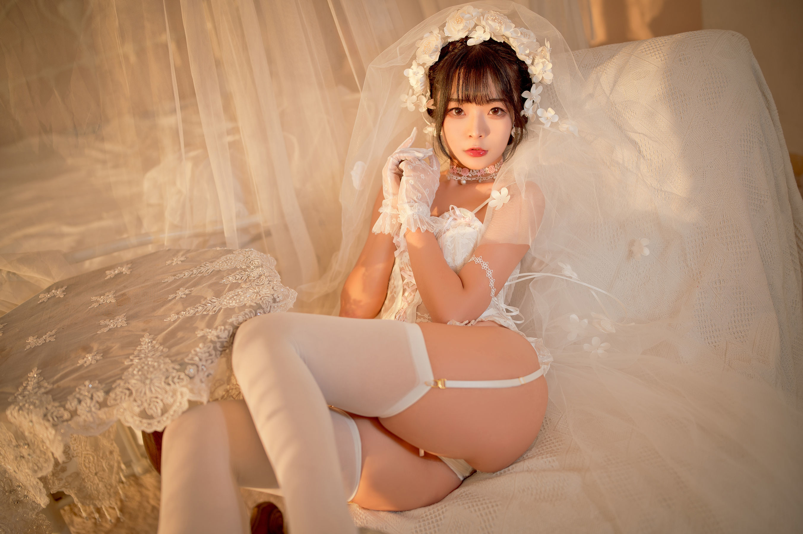 Welfare COS] Yuuhui Jade Hui - Pure White Bride
