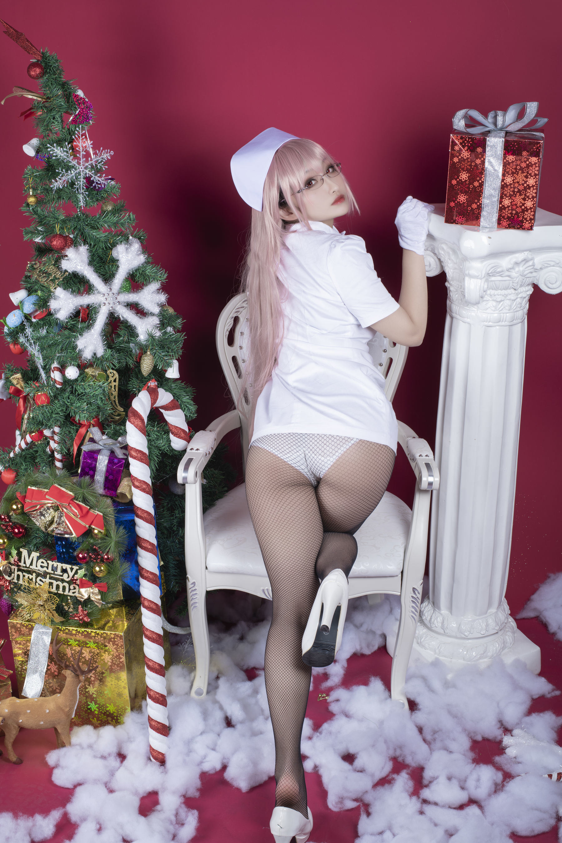 Welfare COS] Anime Blogger Luo Li  belle SAMA - Christmas Nightingale