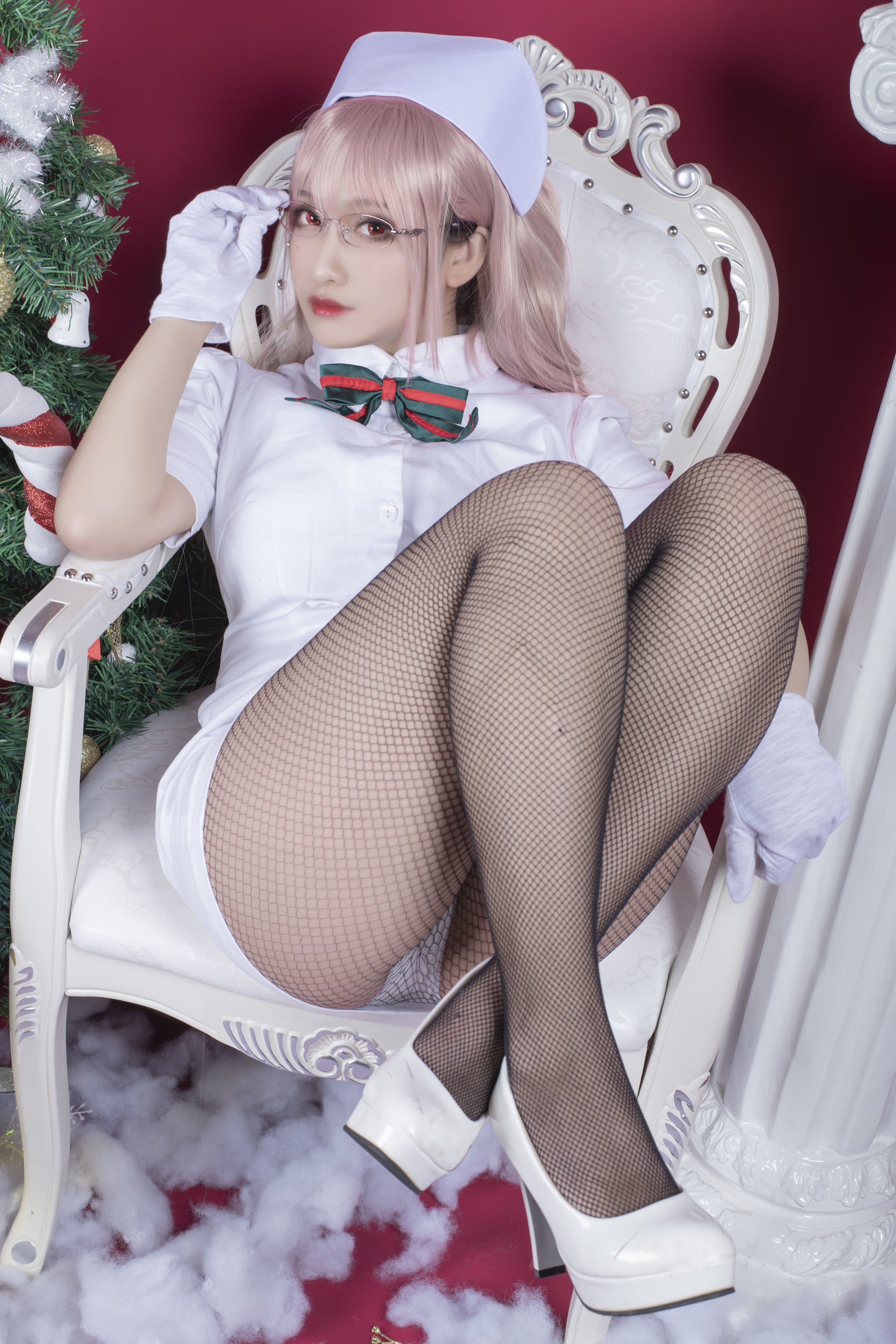 Welfare COS] Anime Blogger Luo Li  belle SAMA - Christmas Nightingale