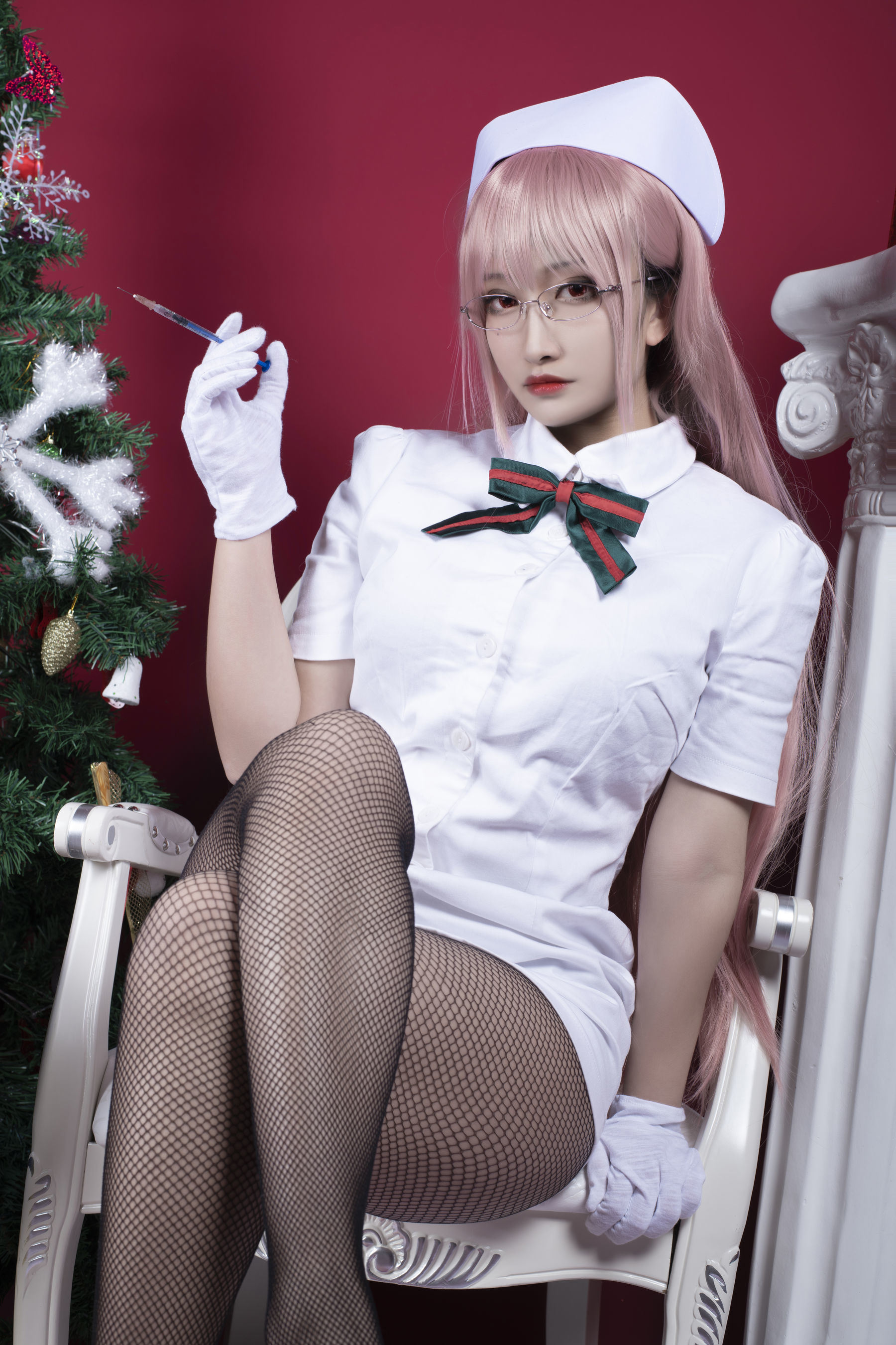 Welfare COS] Anime Blogger Luo Li  belle SAMA - Christmas Nightingale