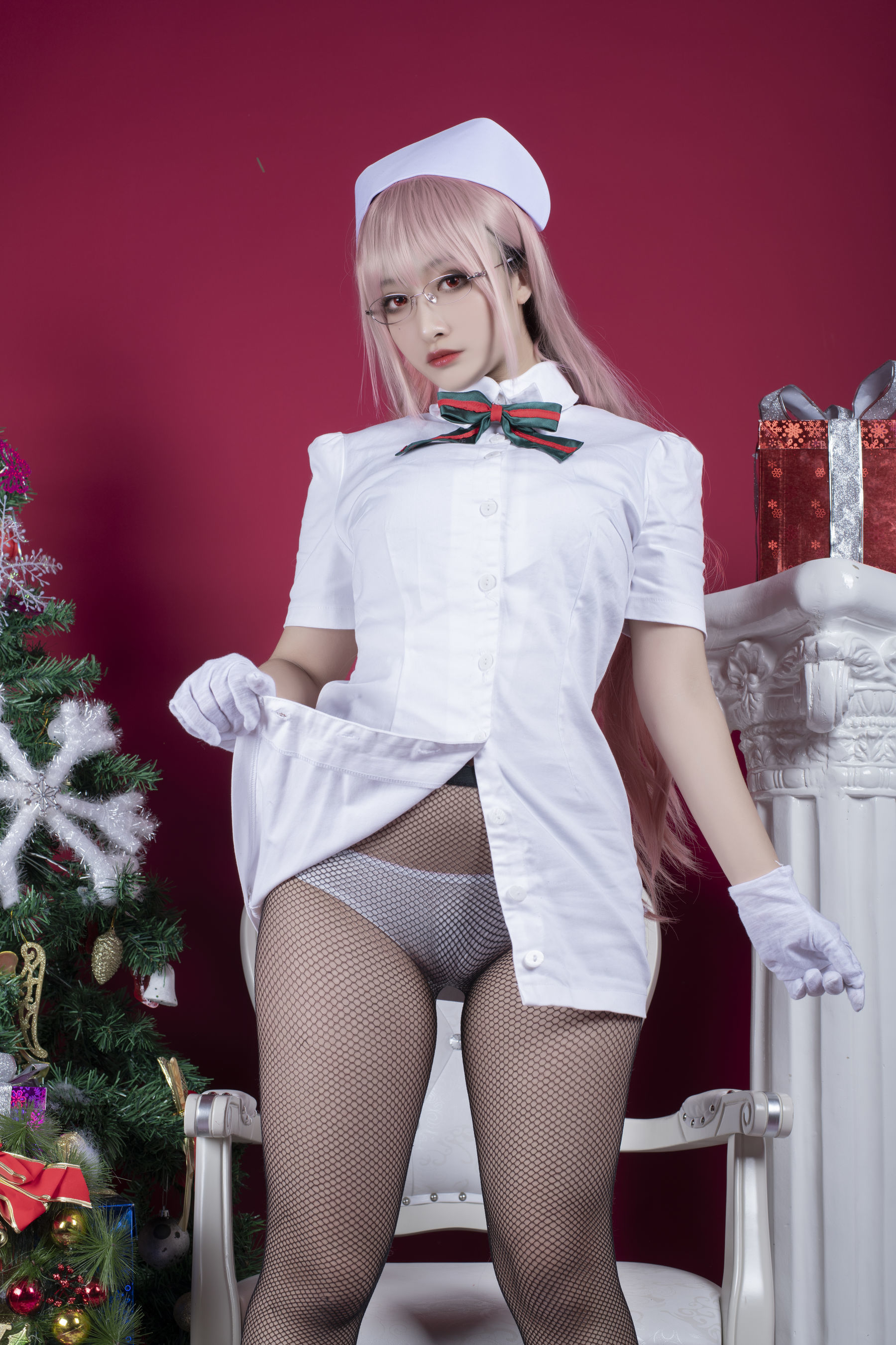 Welfare COS] Anime Blogger Luo Li  belle SAMA - Christmas Nightingale