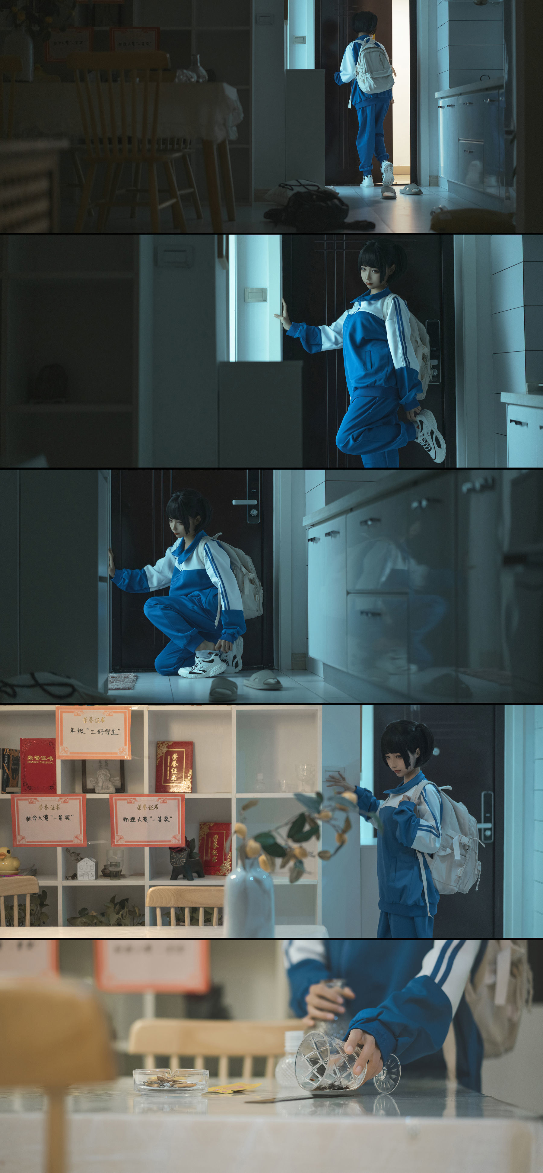 Welfare COS] Anime Blogger Chun Mo Mo - Professor's Prank: Junior Sister Edition
